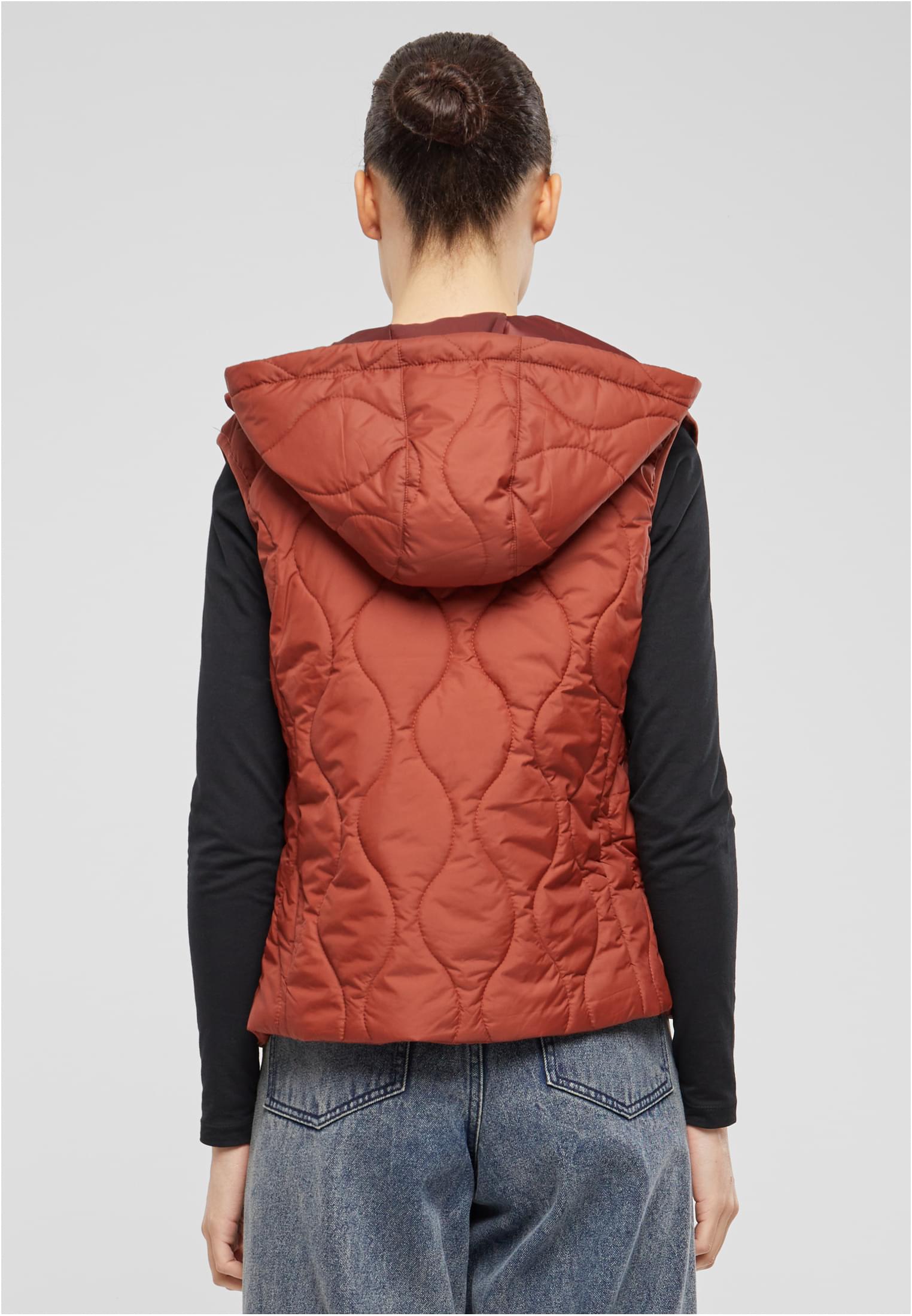 Ladies Super Light Puffer Vest | darkrust