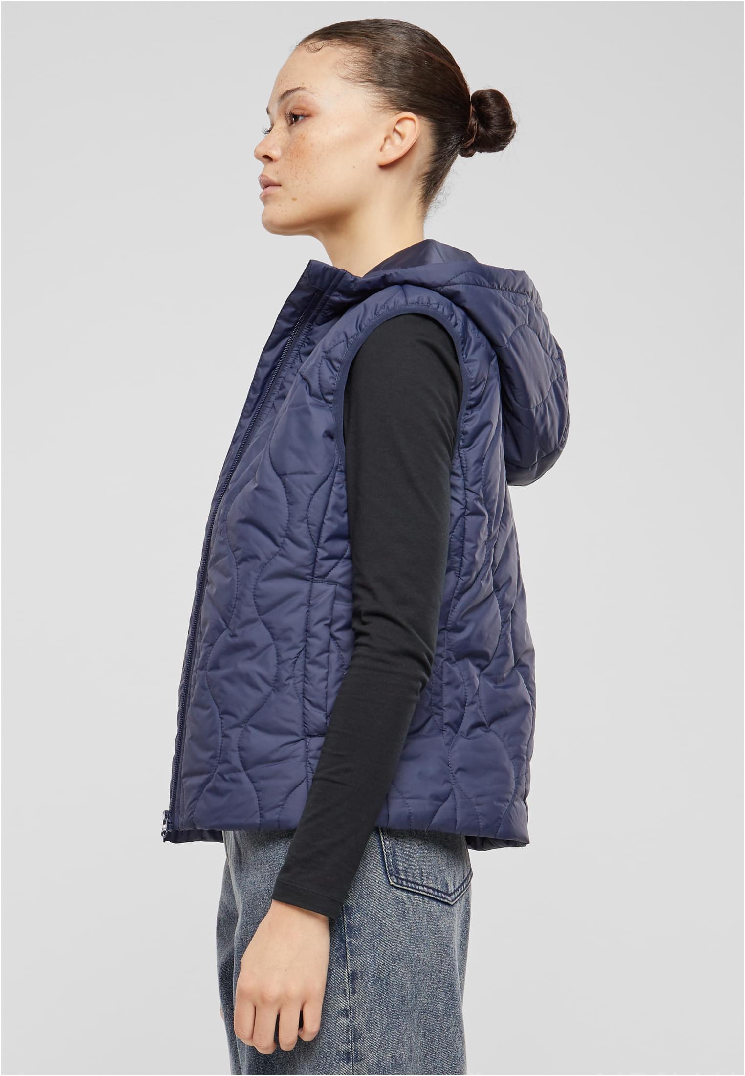 Ladies Super Light Puffer Vest | navy