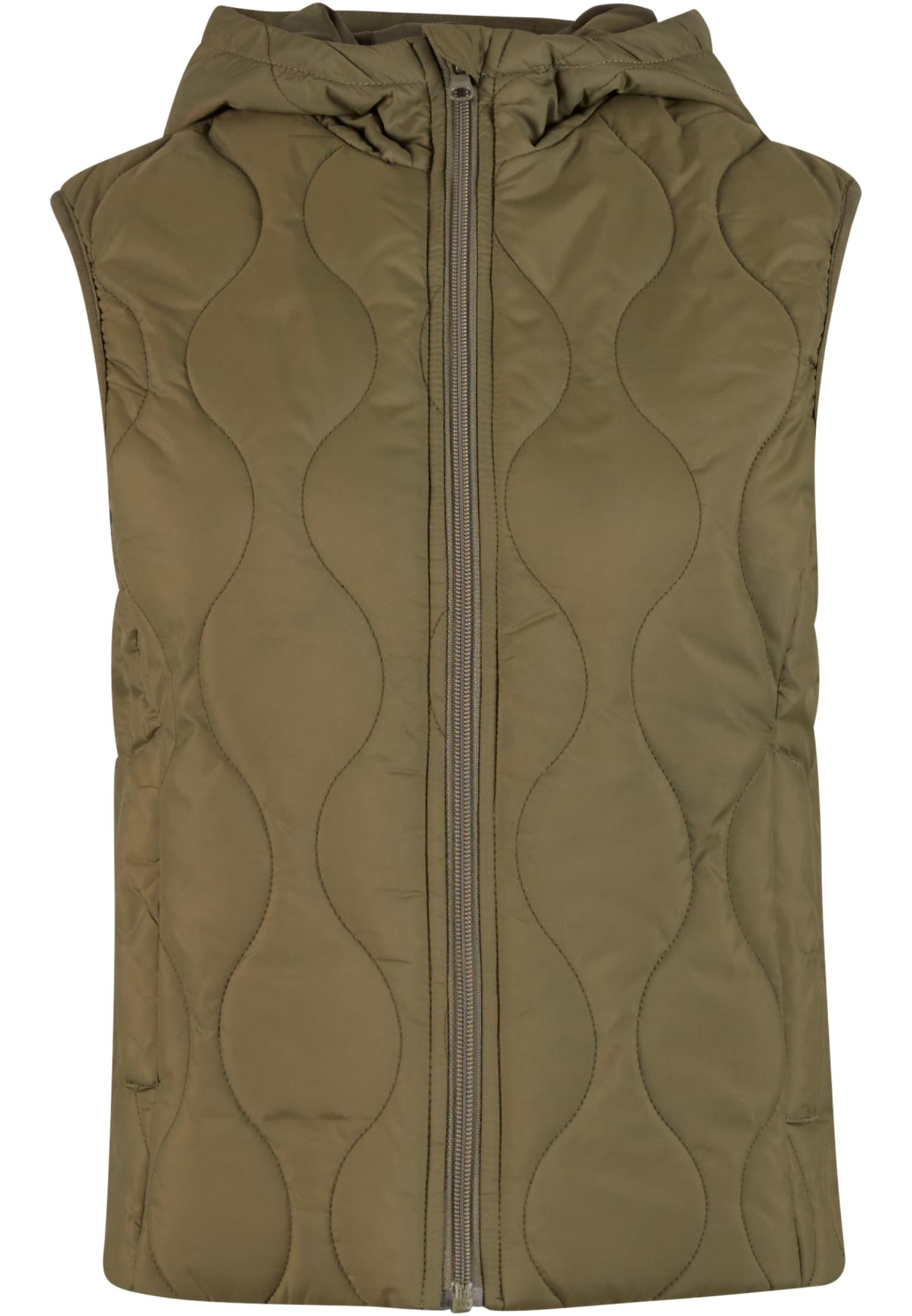 Ladies Super Light Puffer Vest | olive