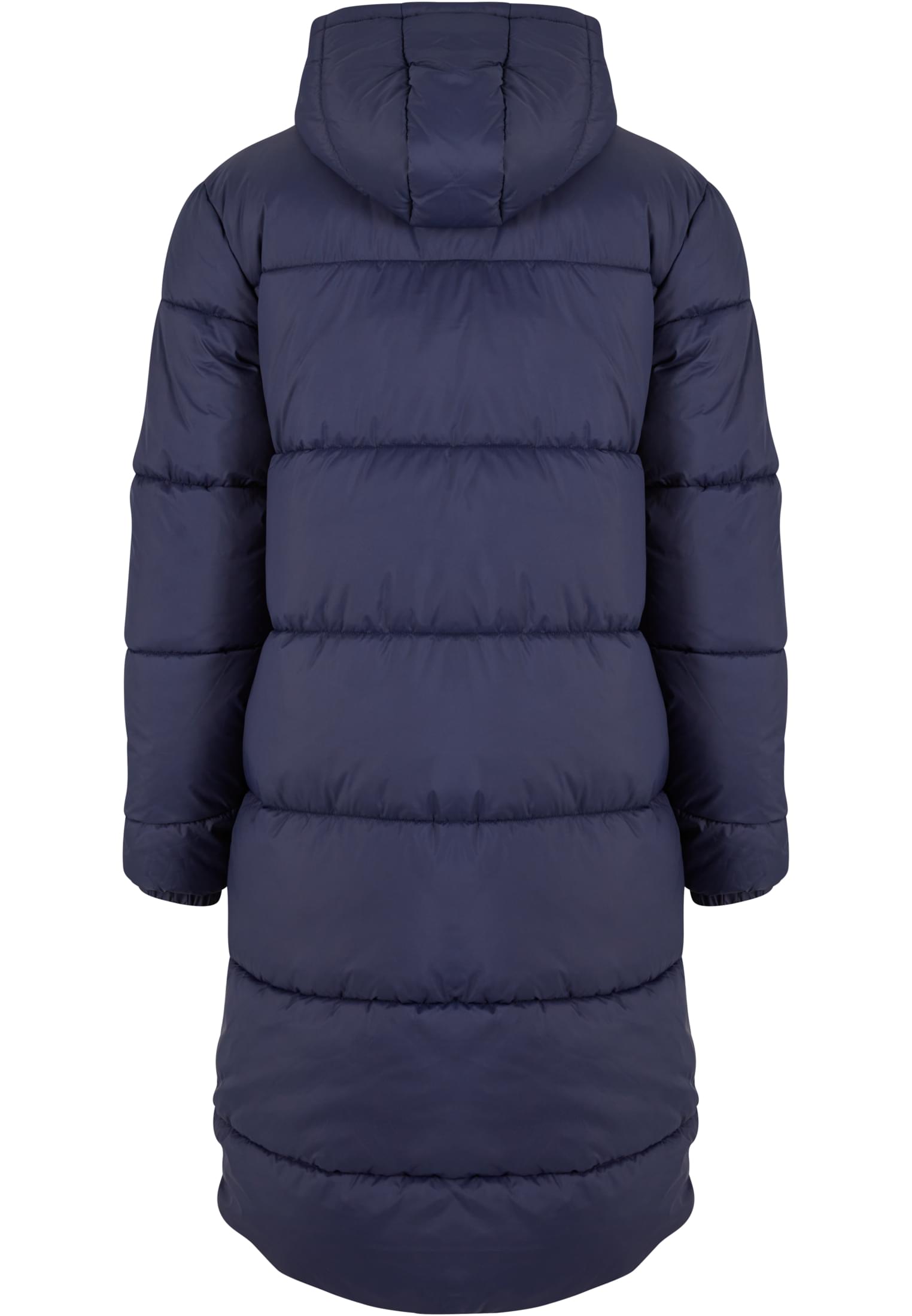 Mens Long Puffer Coat | navy