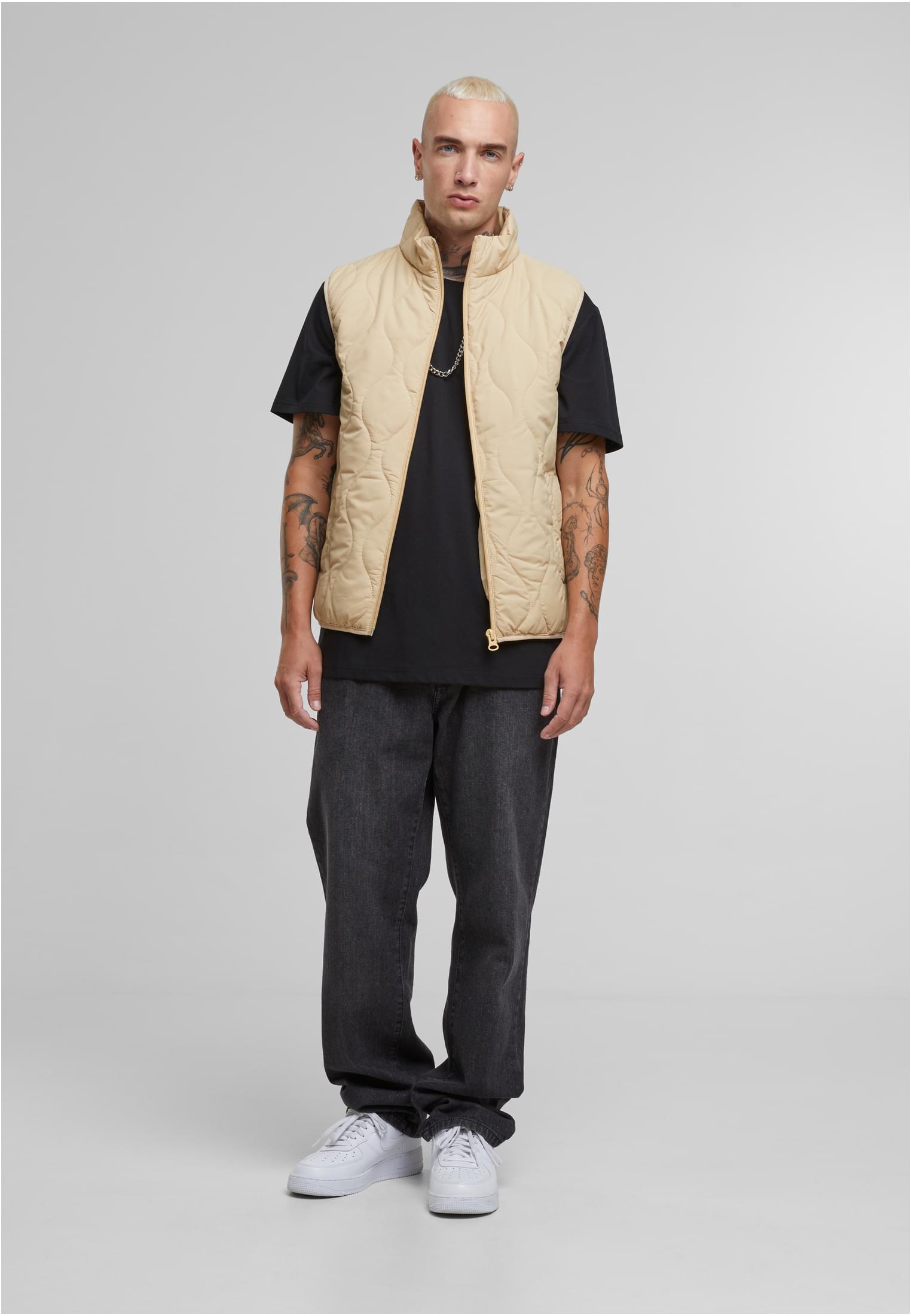 Mens Super Light Bubble Vest | unionbeige