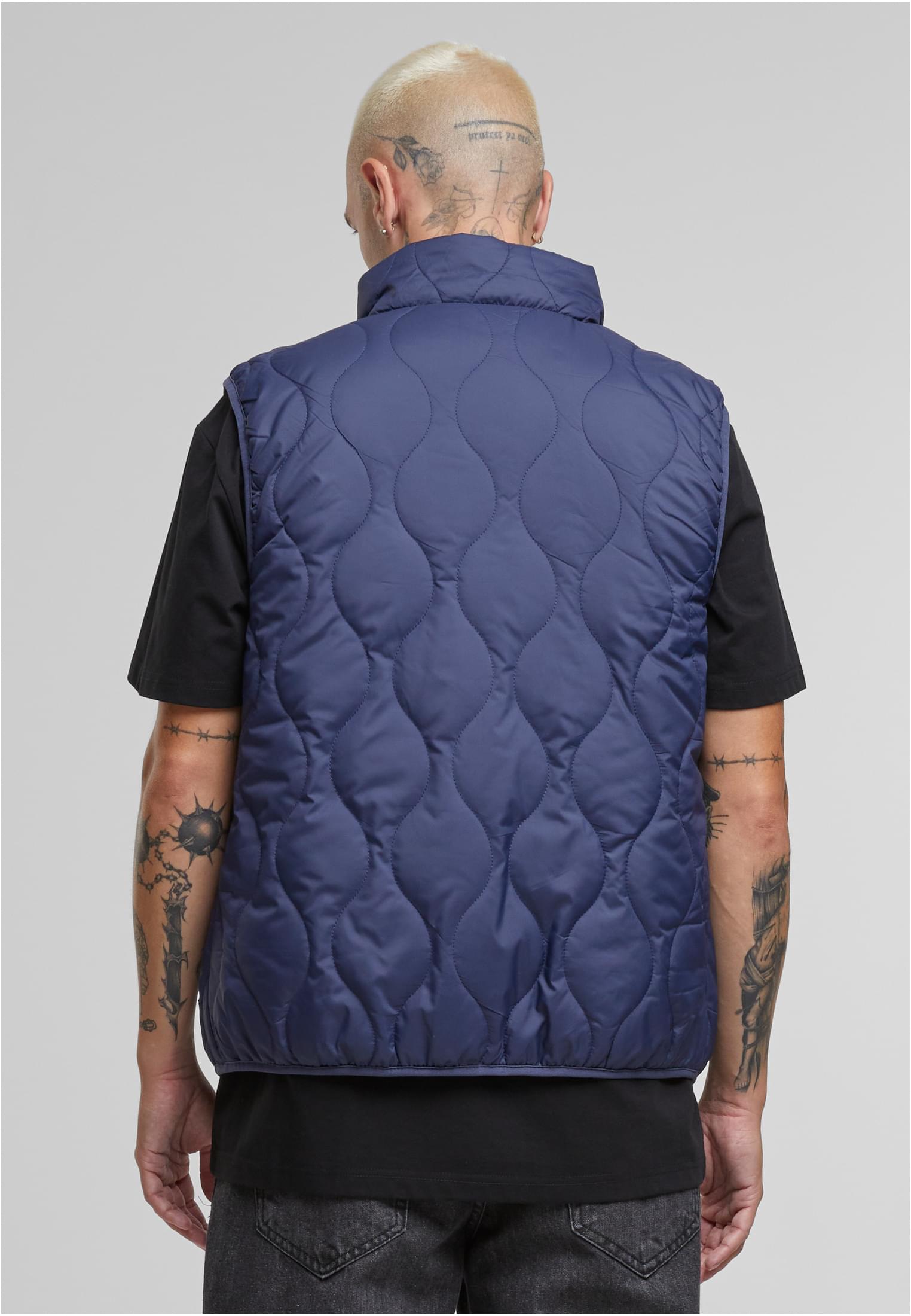 Mens Super Light Bubble Vest | navy