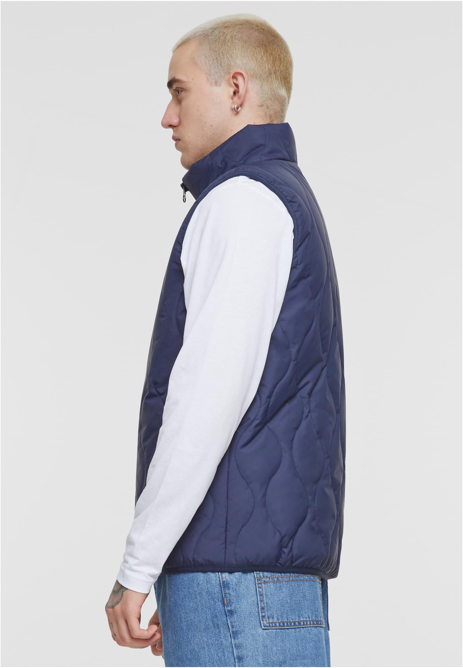 Mens Super Light Bubble Vest | navy