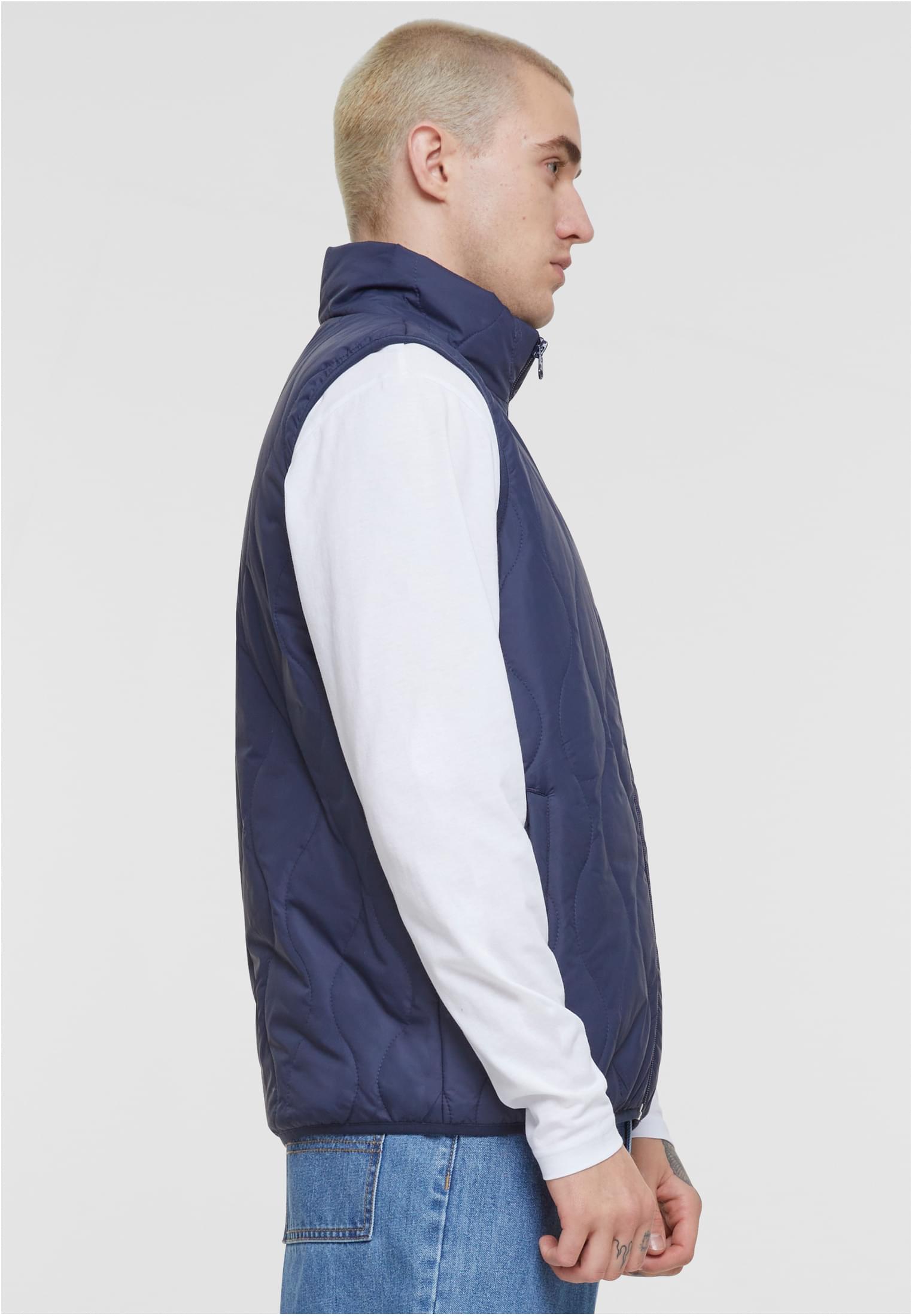 Mens Super Light Bubble Vest | navy