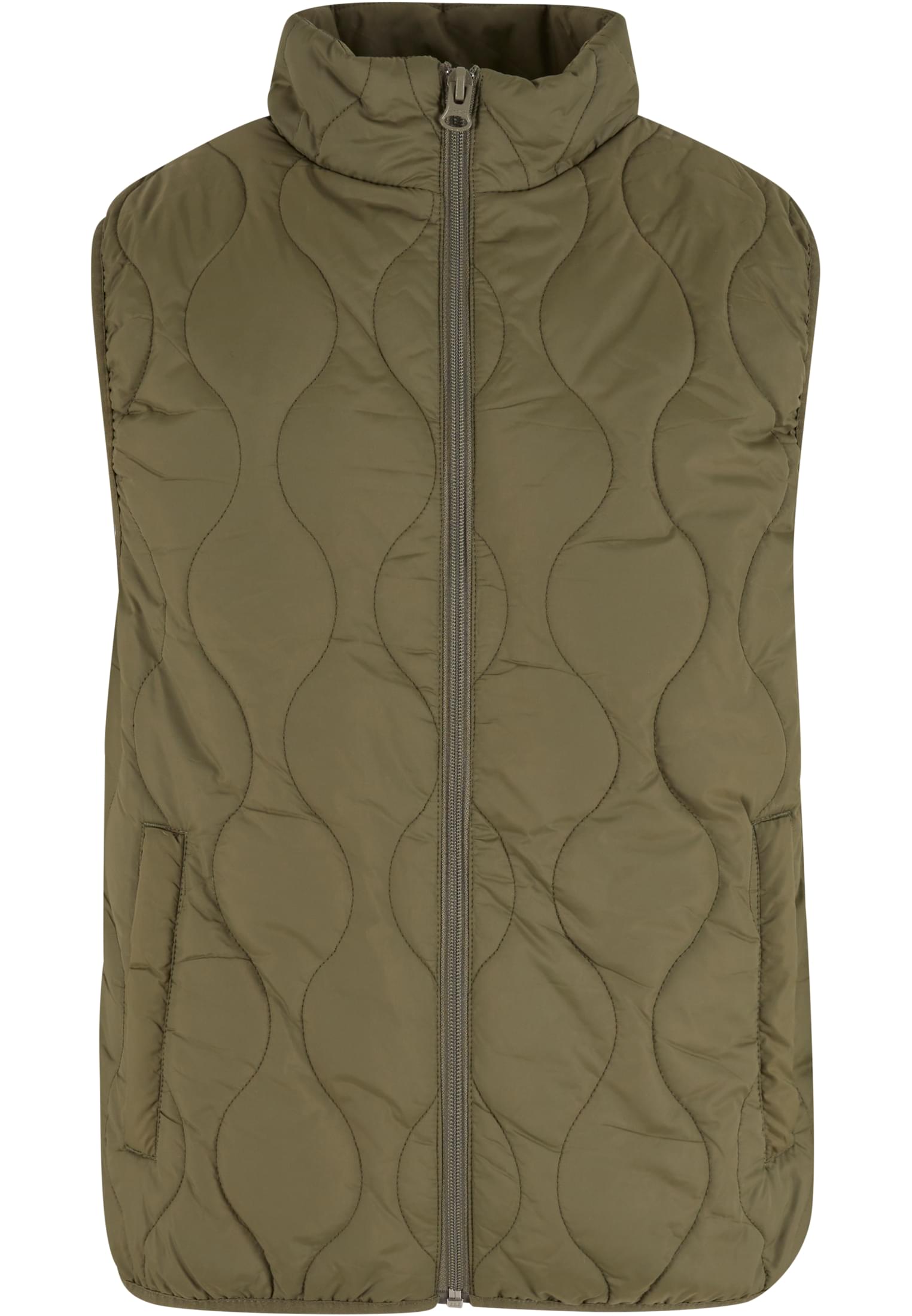 Mens Super Light Bubble Vest | olive