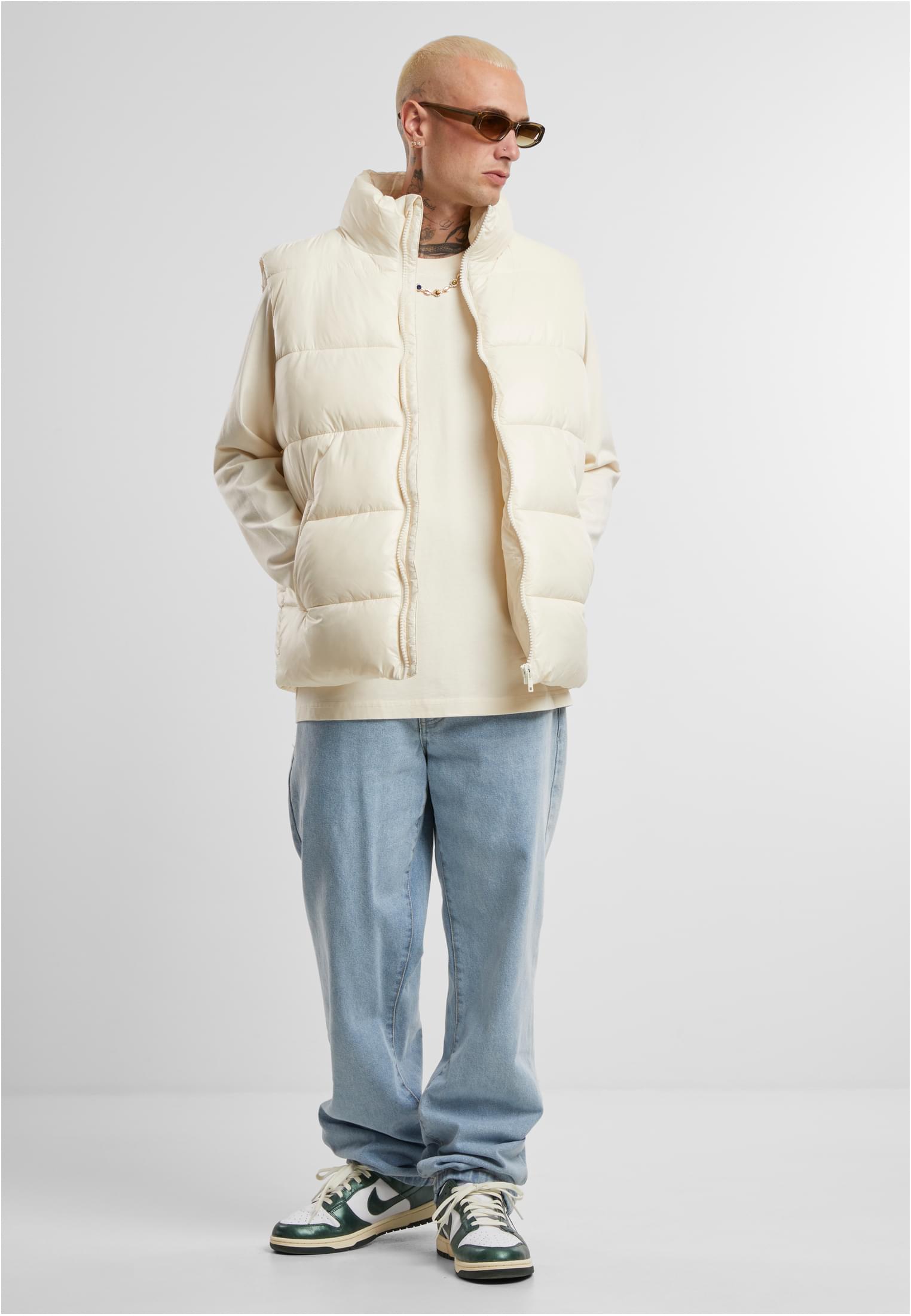 Recycled Big Puffer Vest | whitesand