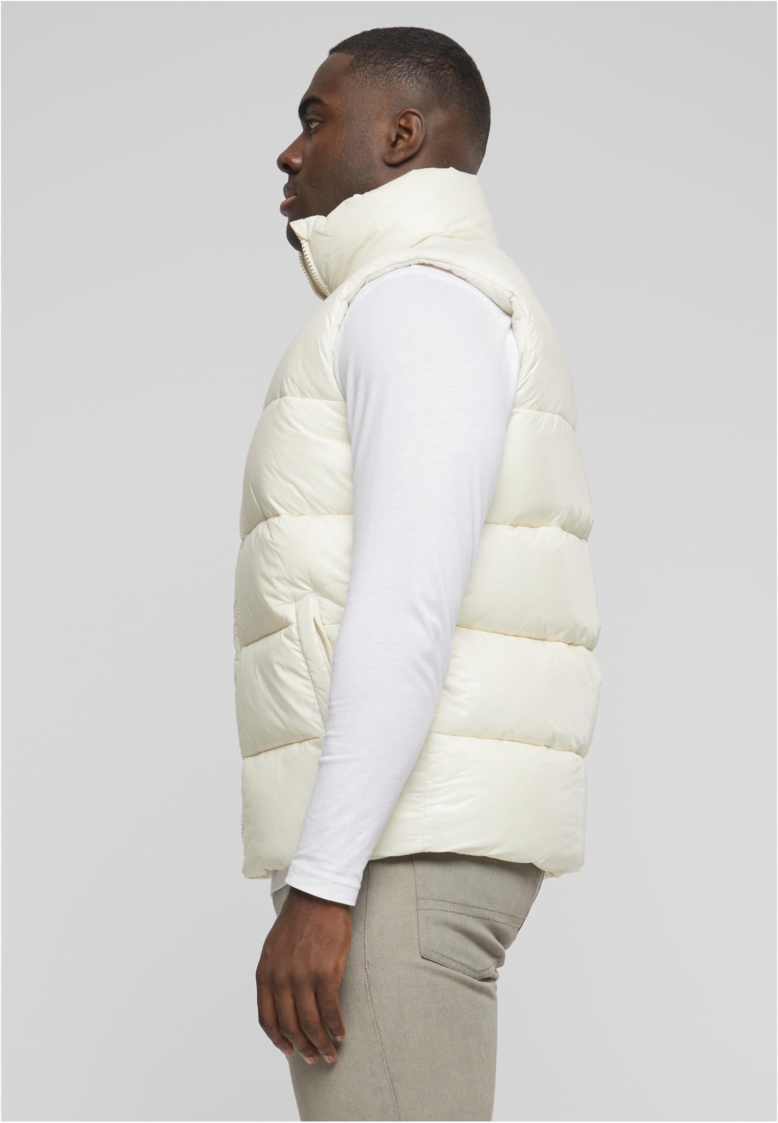 Recycled Big Puffer Vest | whitesand