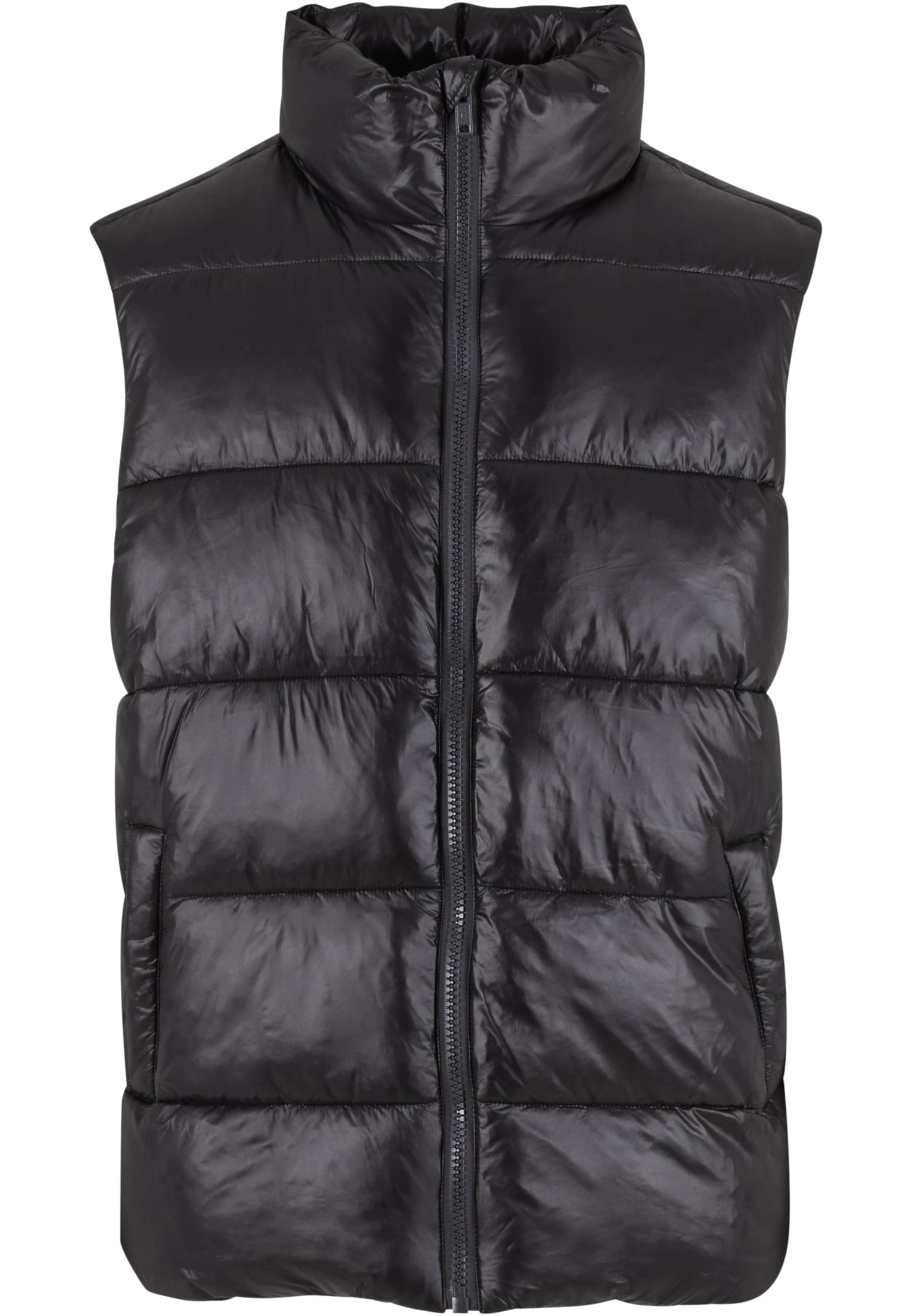 Recycled Big Puffer Vest | black