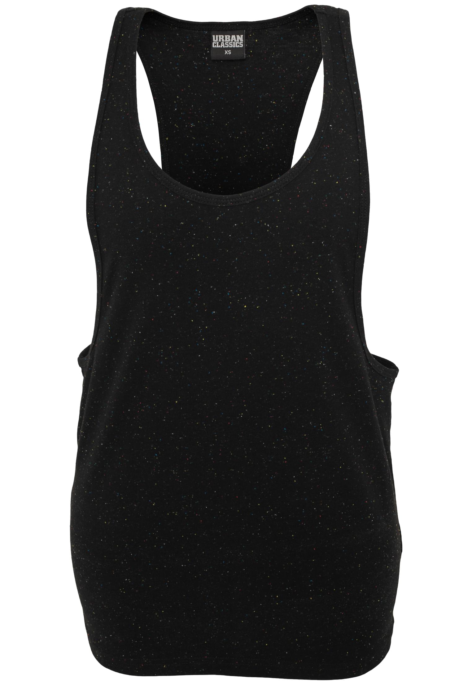 Ladies Multicolor Naps Loose Tank | black/multicolour