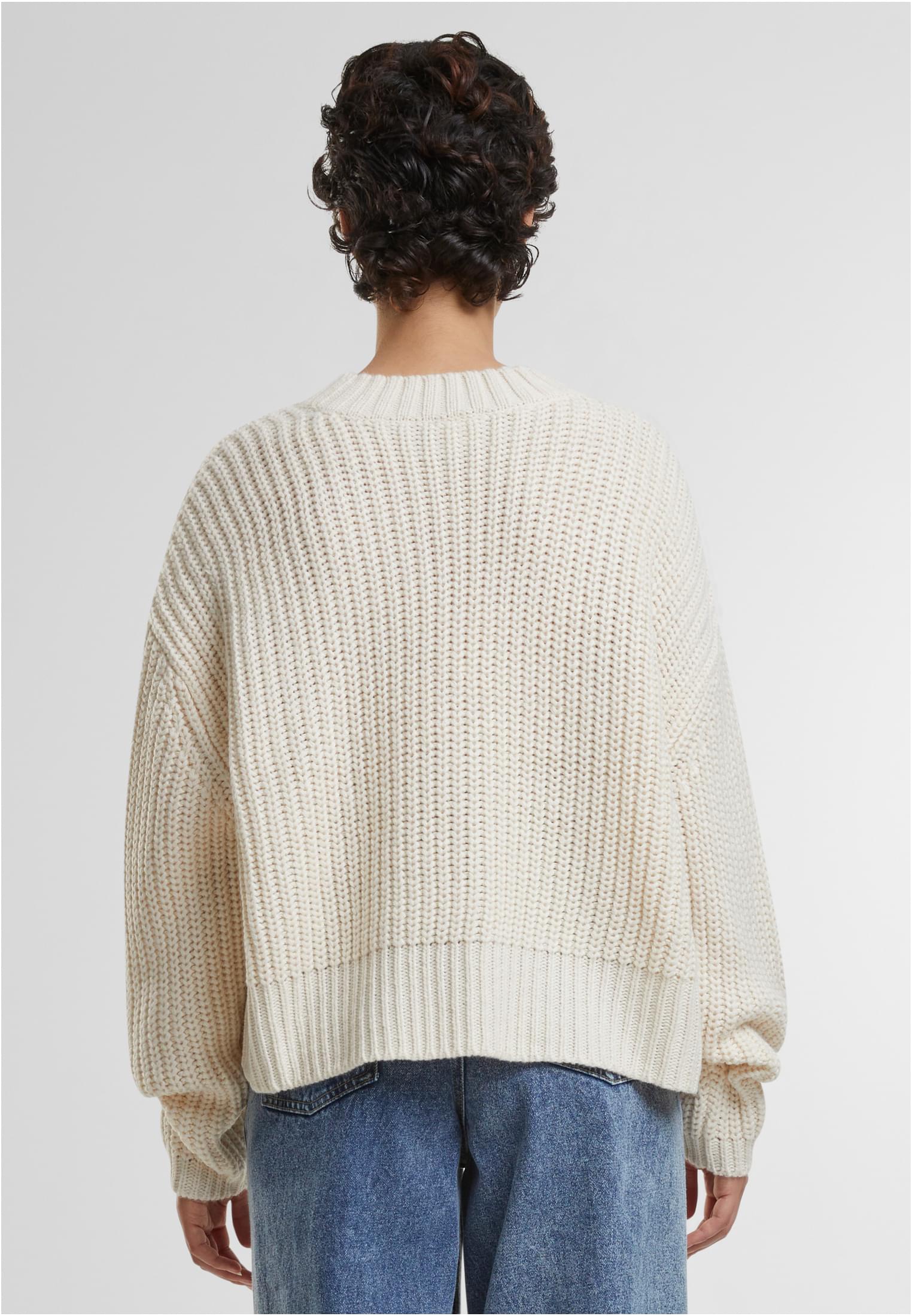 Ladies Wide Basic Oversized Sweater | whitesand