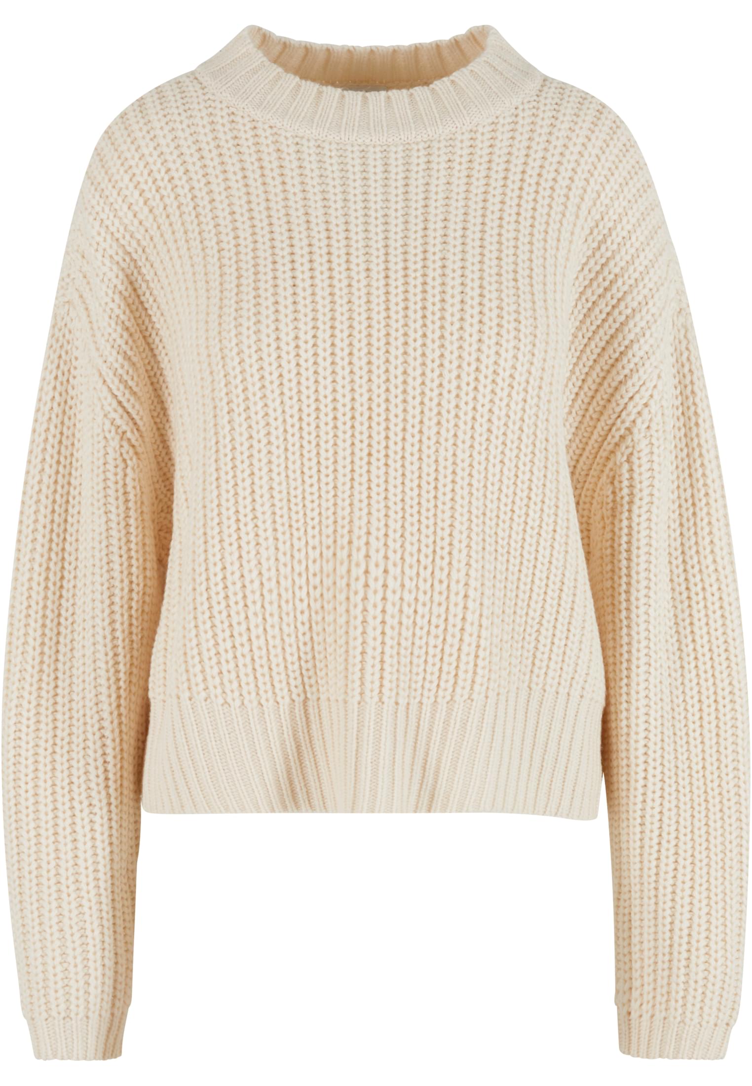 Ladies Wide Basic Oversized Sweater | whitesand