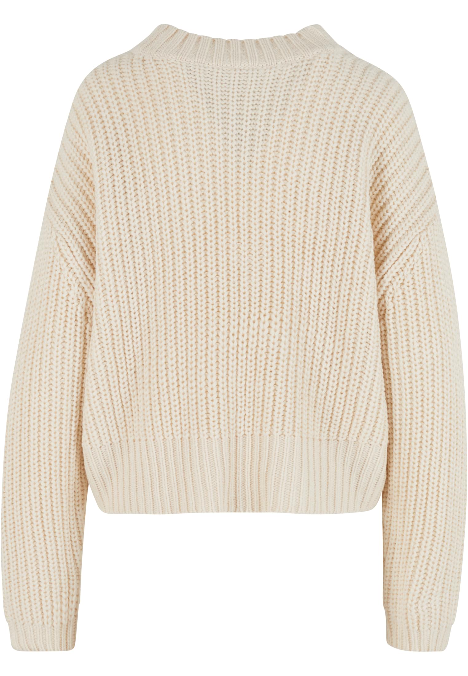 Ladies Wide Basic Oversized Sweater | whitesand