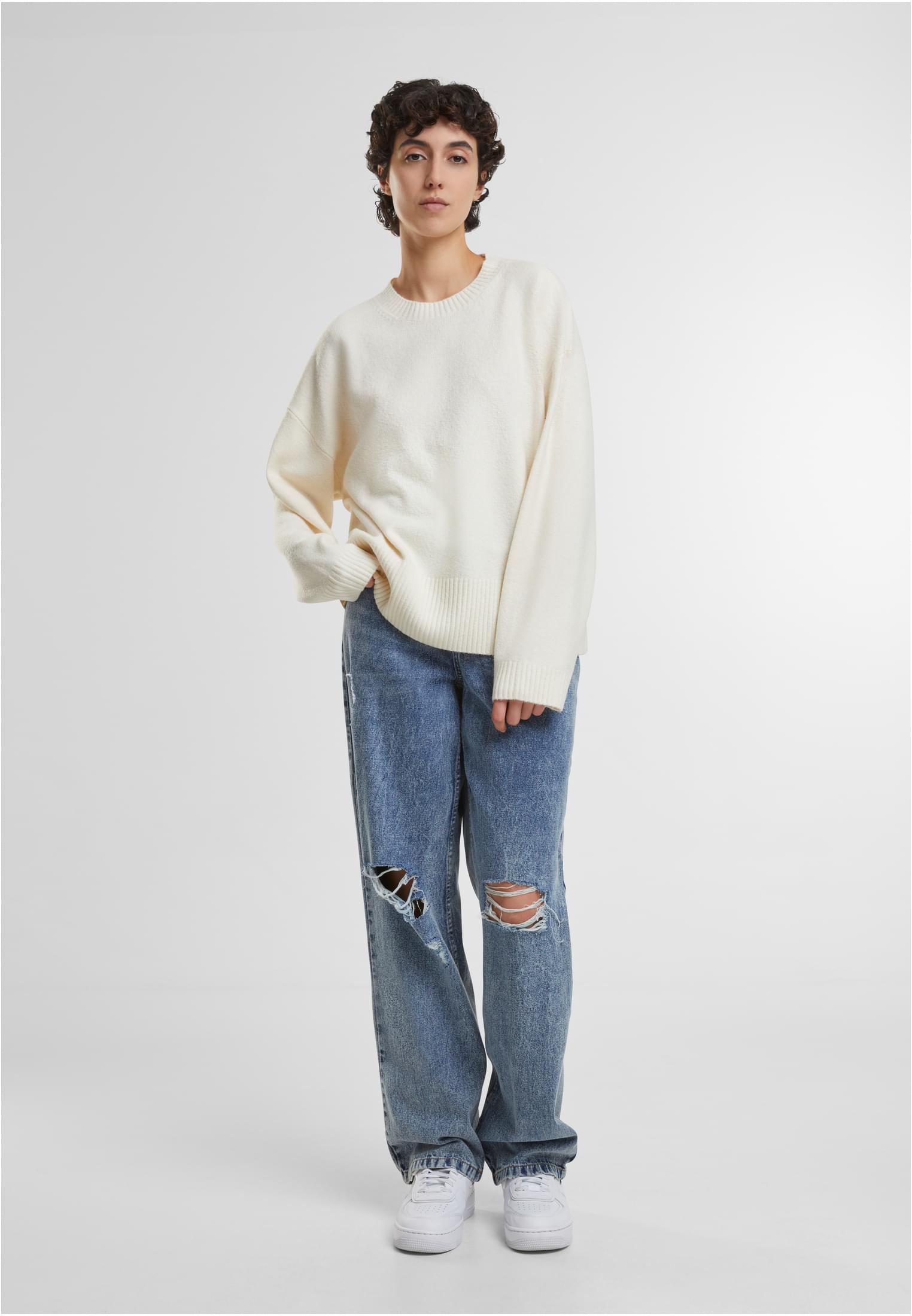 Ladies Soft Oversized Sweater | whitesand