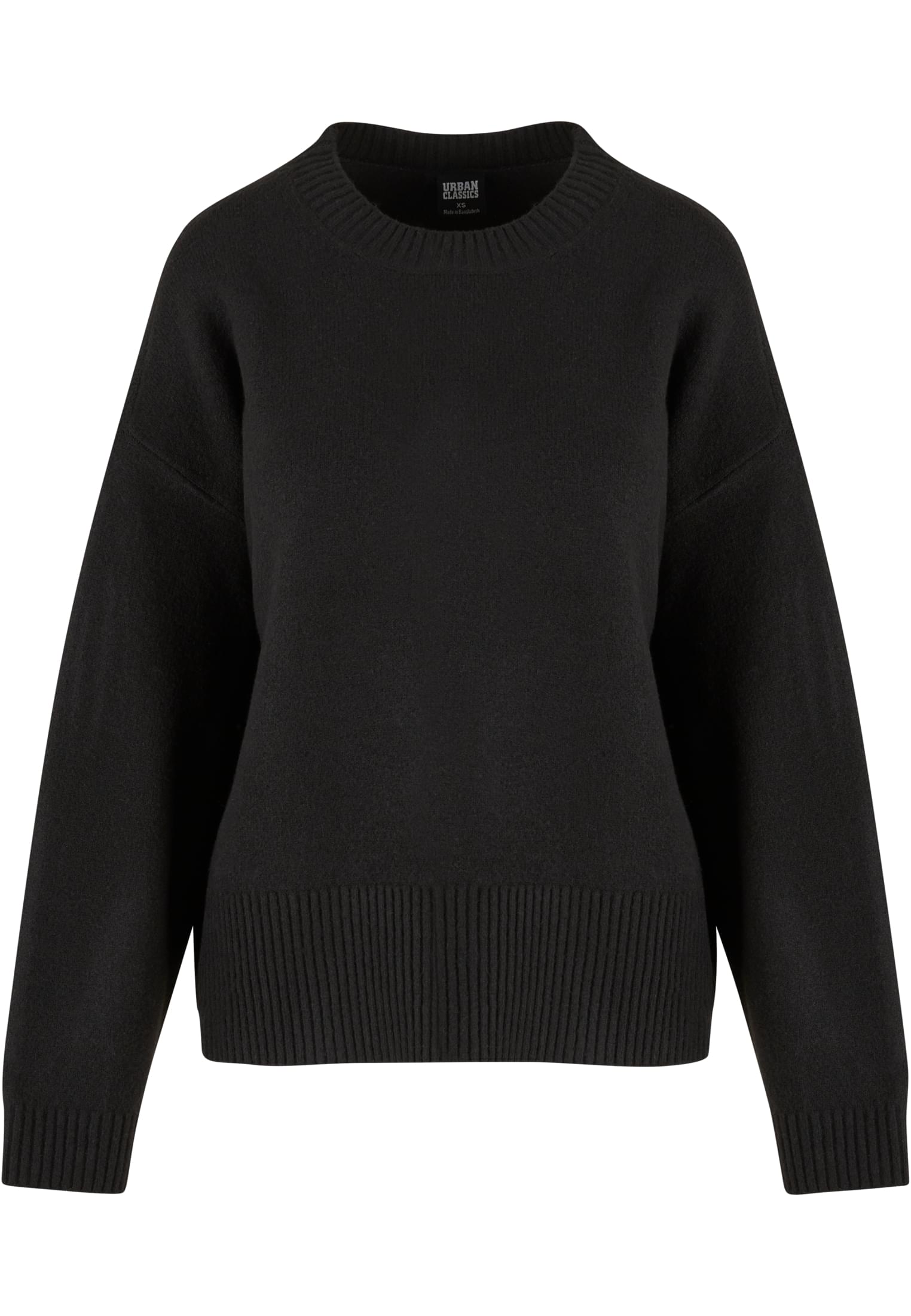 Ladies Soft Oversized Sweater | black