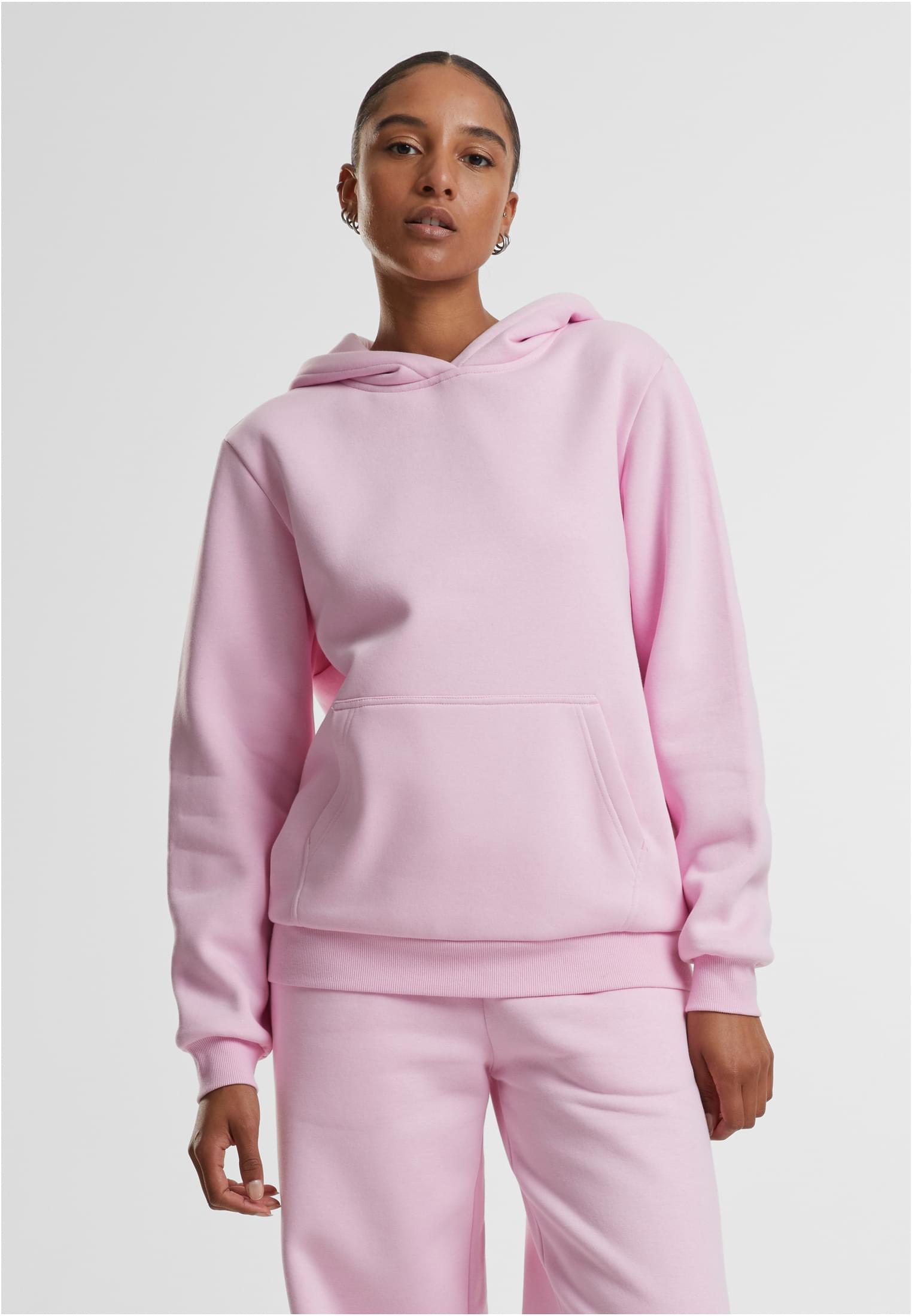 Ladies Fluffy Hoody | softpink