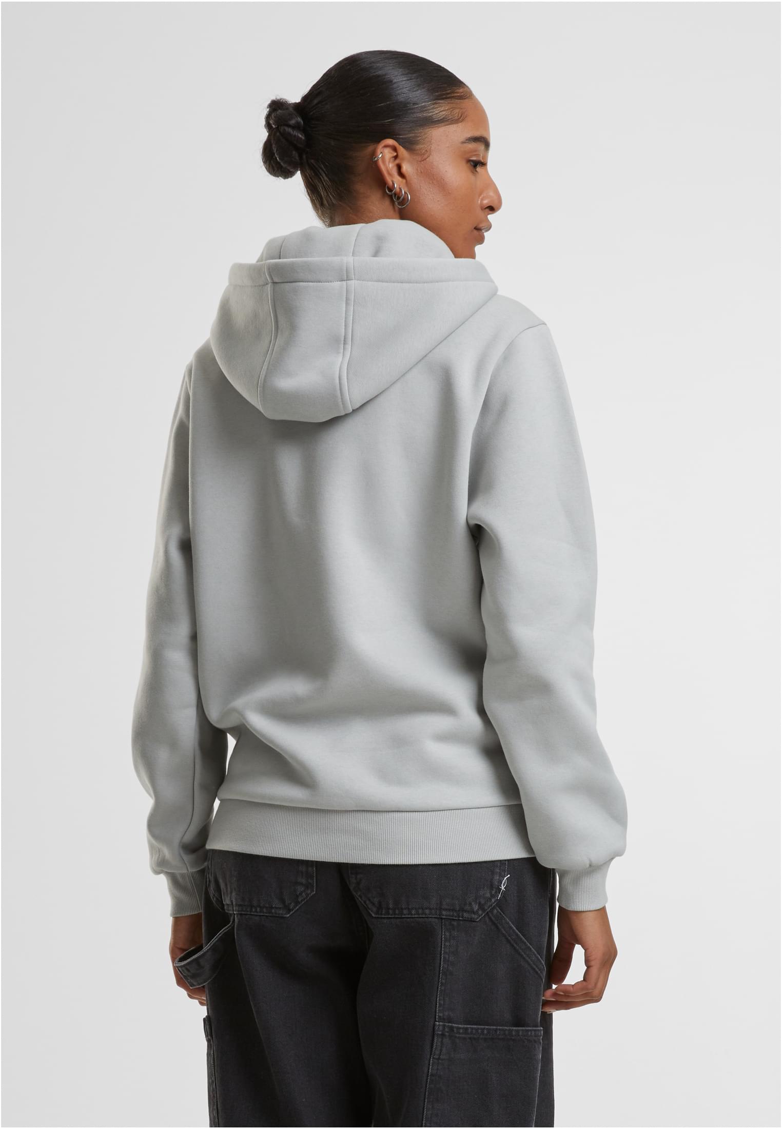 Ladies Fluffy Hoody | lightasphalt