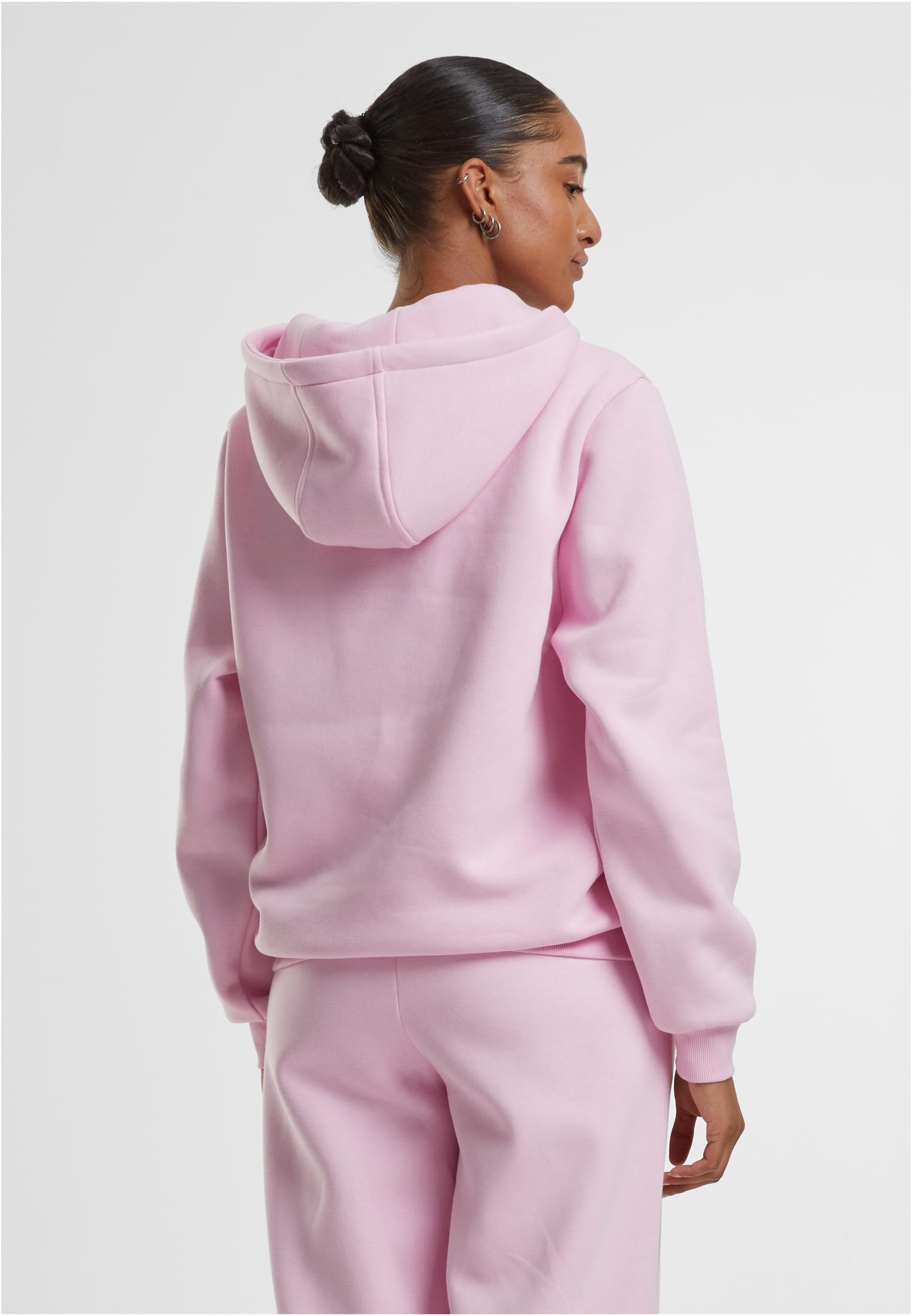 Ladies Fluffy Hoody | softpink