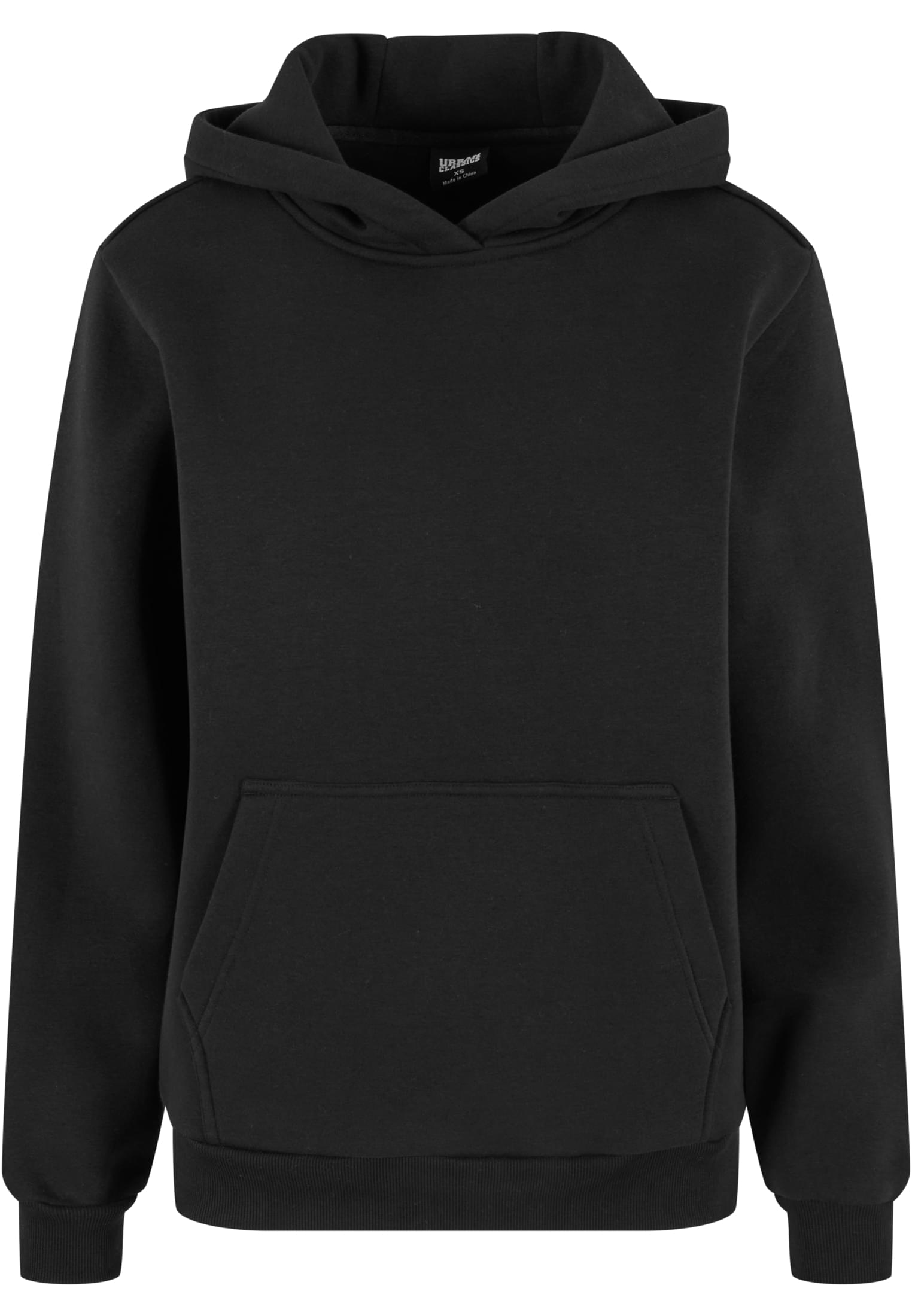 Ladies Fluffy Hoody | black