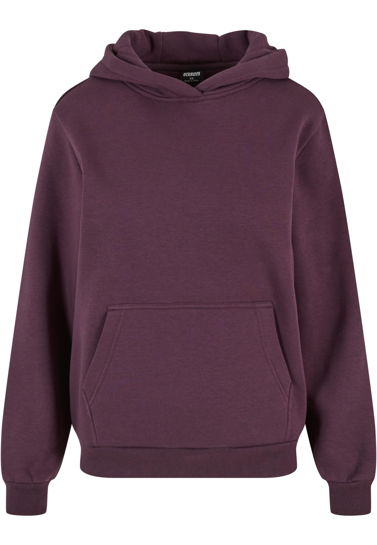 Ladies Fluffy Hoody | plumpurple