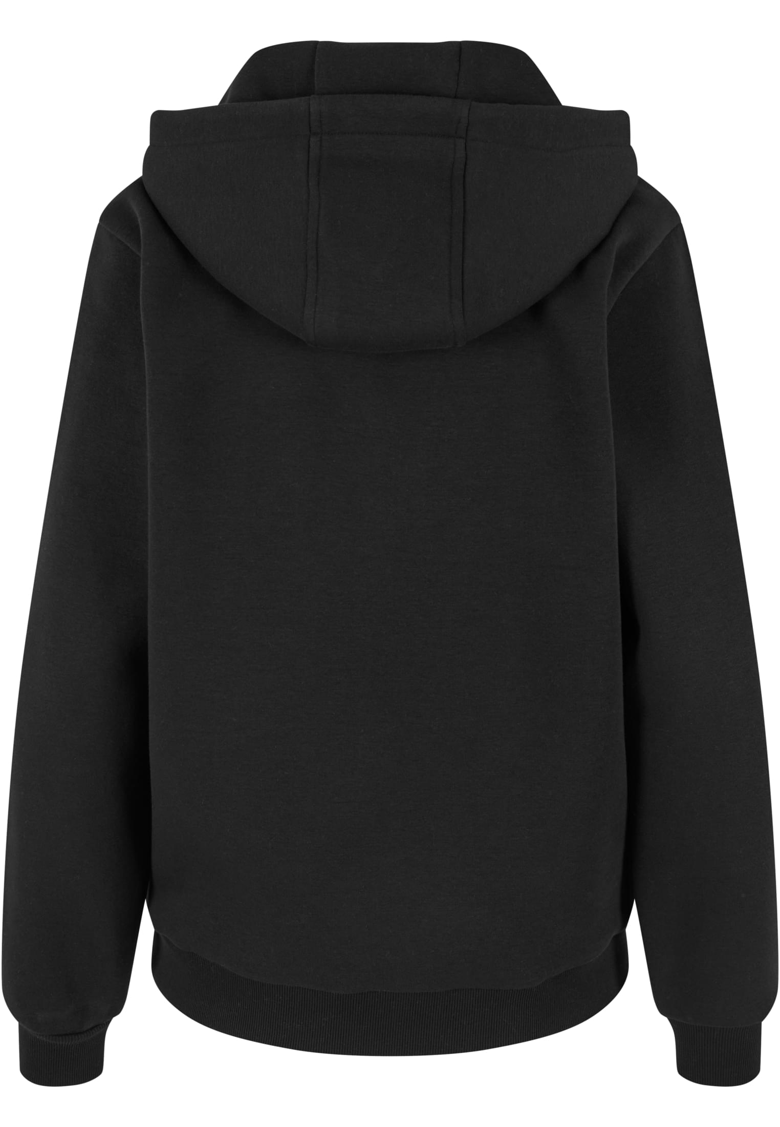 Ladies Fluffy Hoody | black