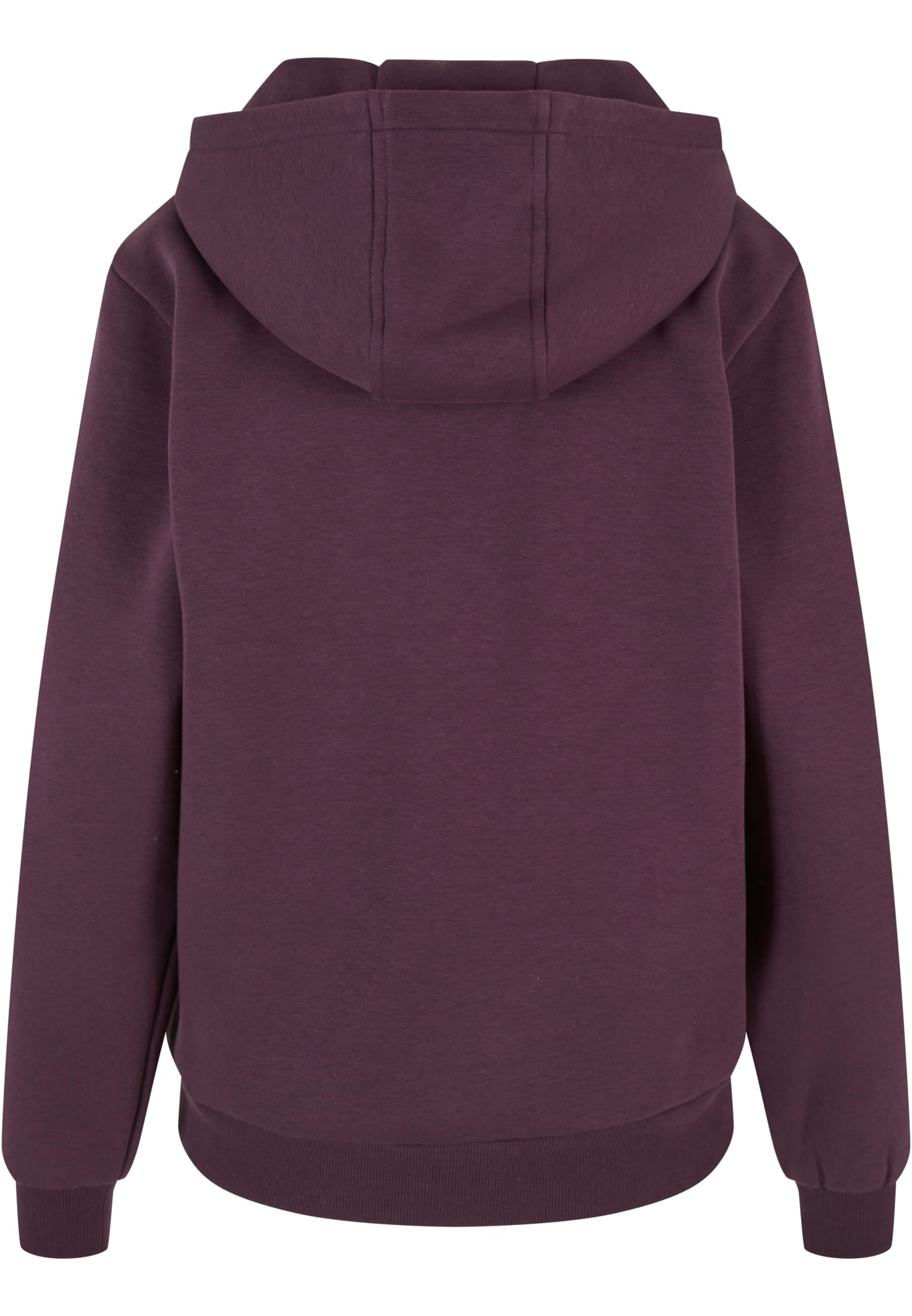 Ladies Fluffy Hoody | plumpurple