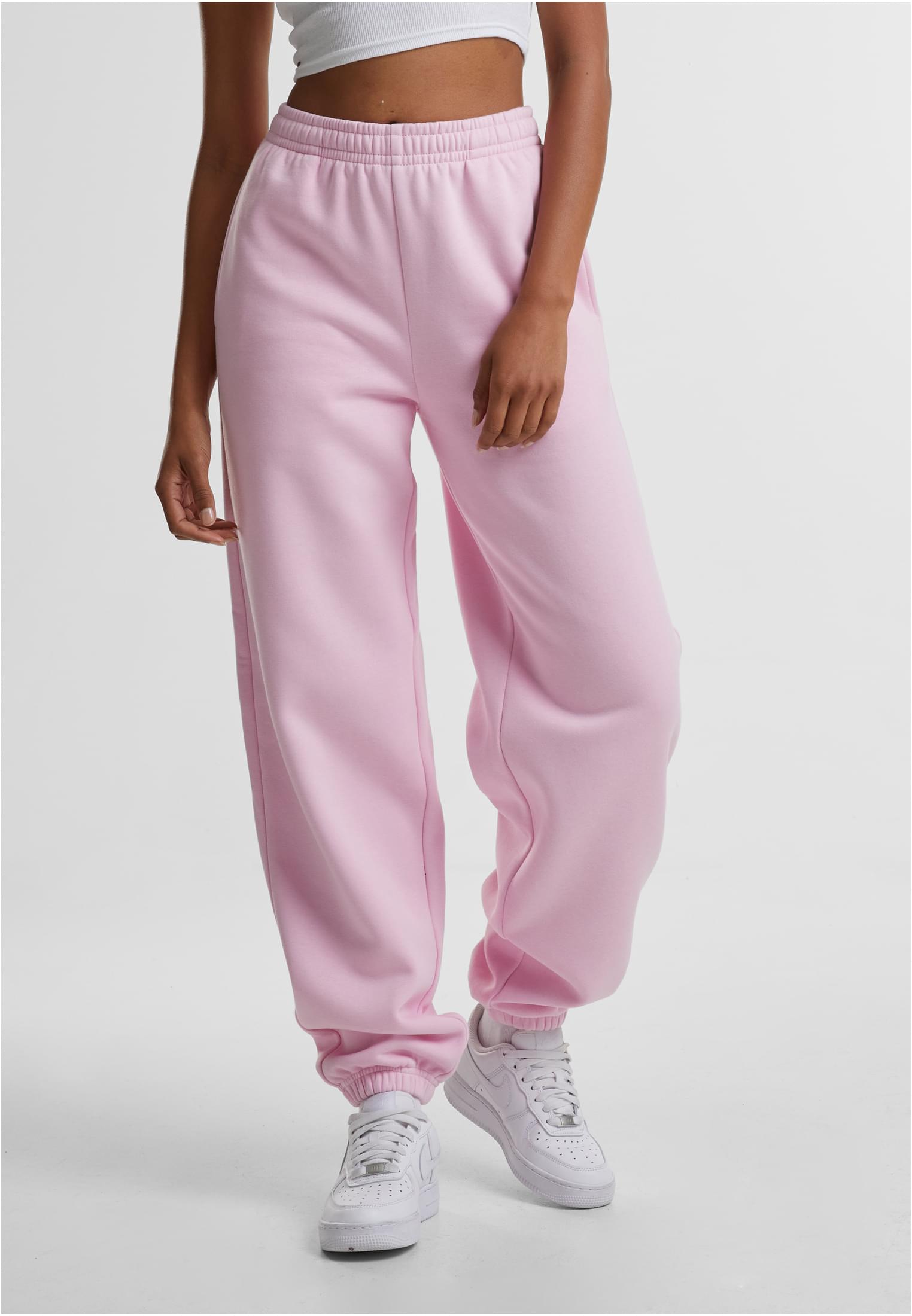 Ladies Fluffy Sweatpants | softpink