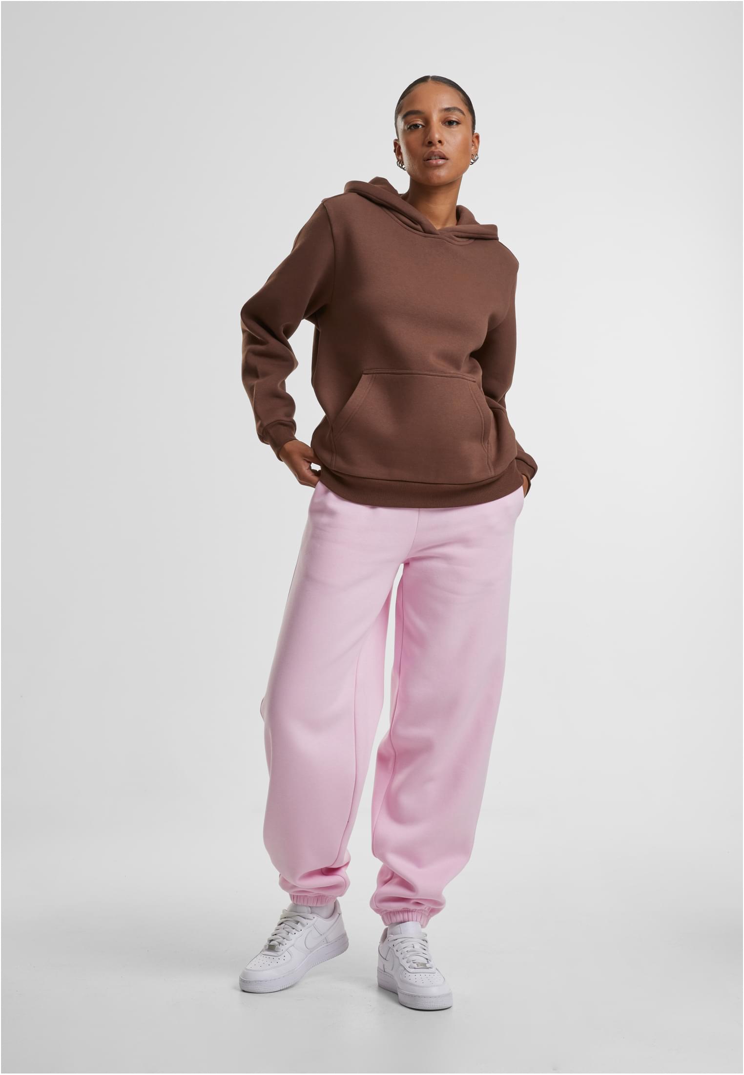 Ladies Fluffy Sweatpants | softpink