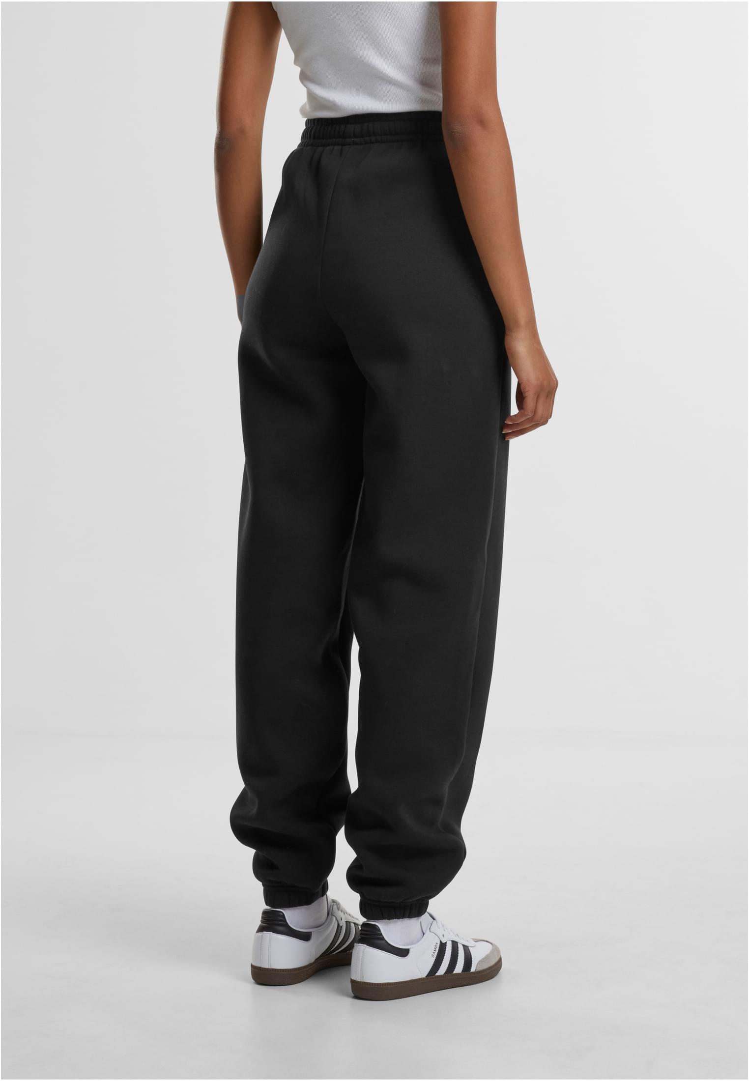 Ladies Fluffy Sweatpants | black