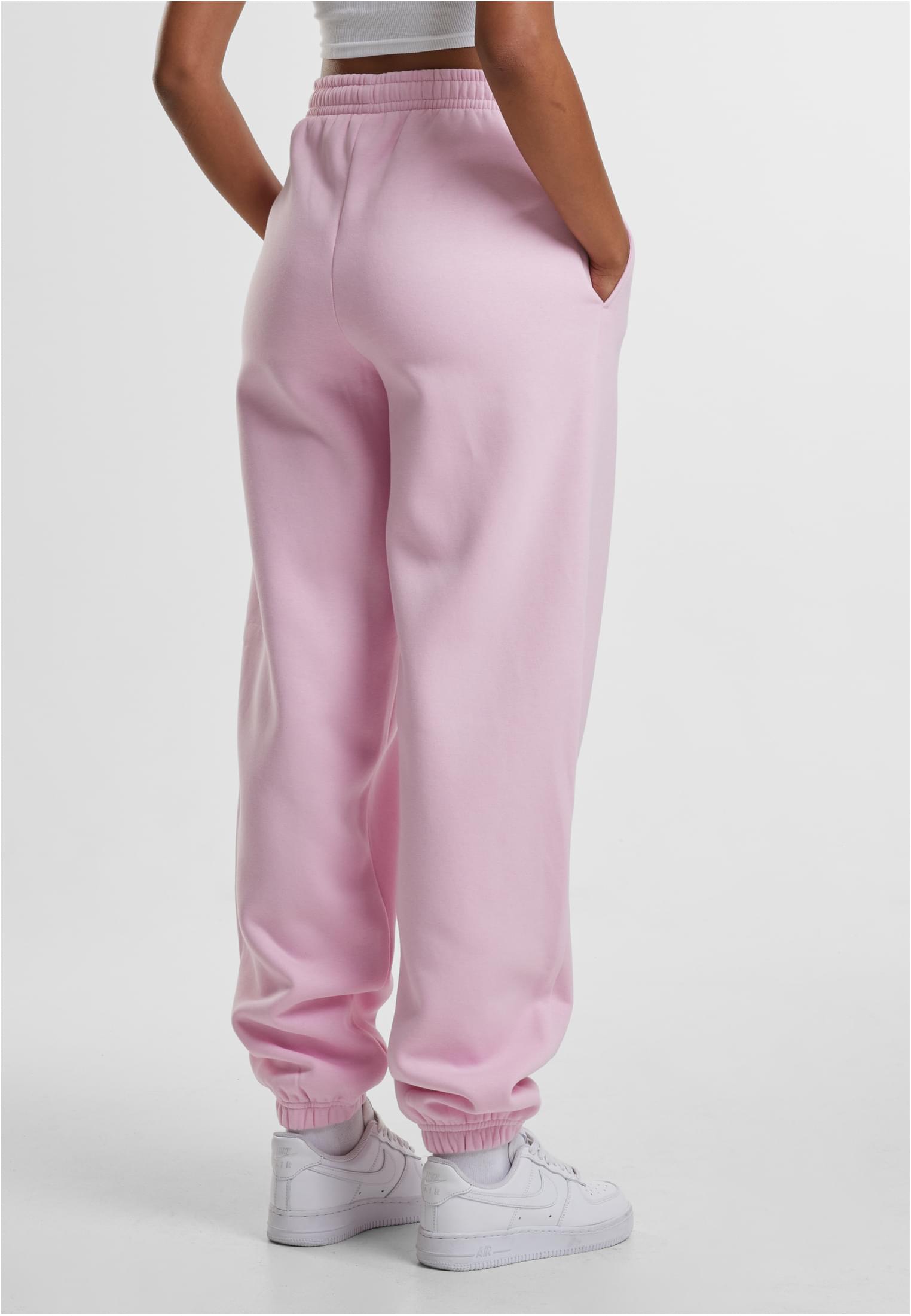 Ladies Fluffy Sweatpants | softpink