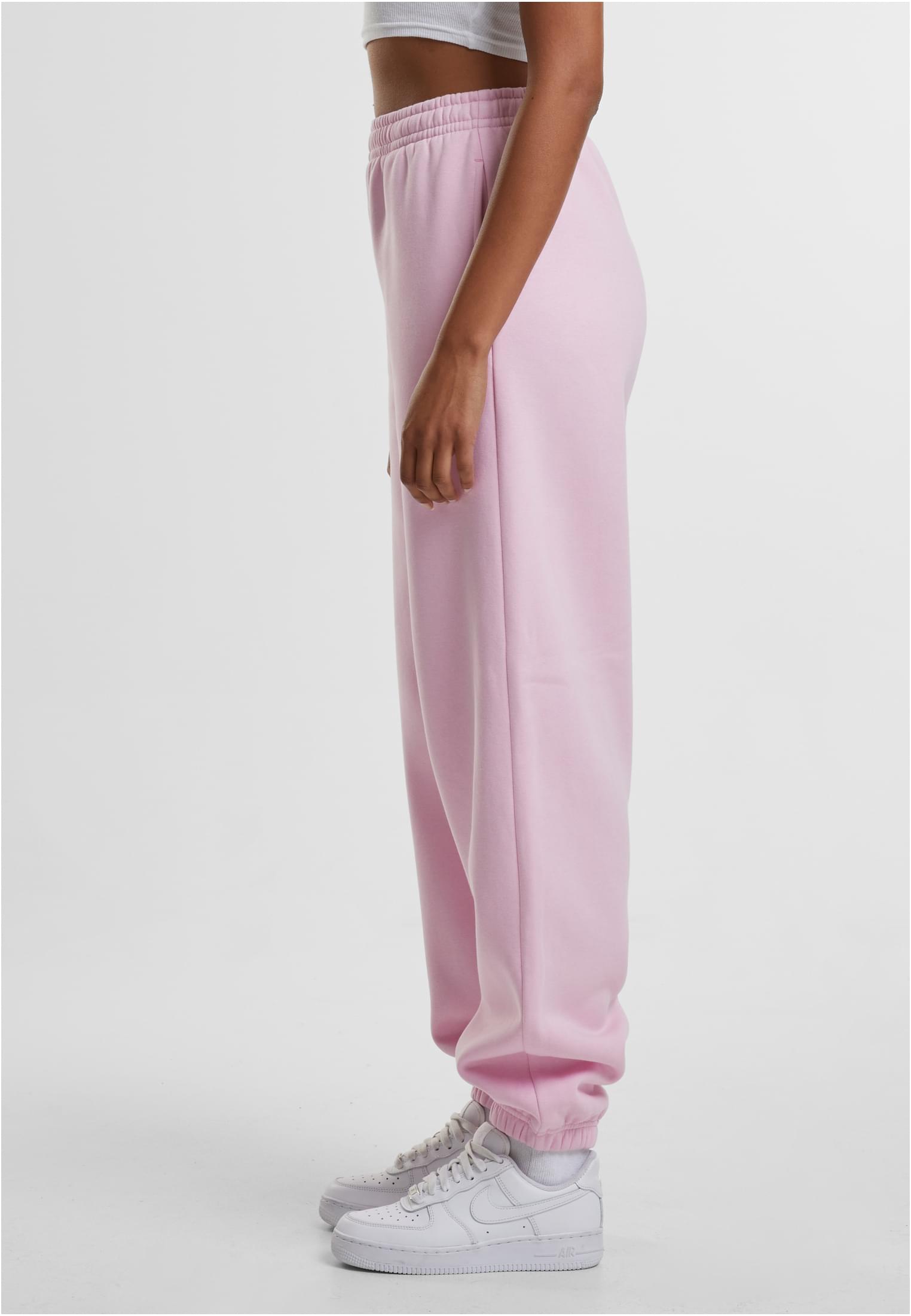 Ladies Fluffy Sweatpants | softpink