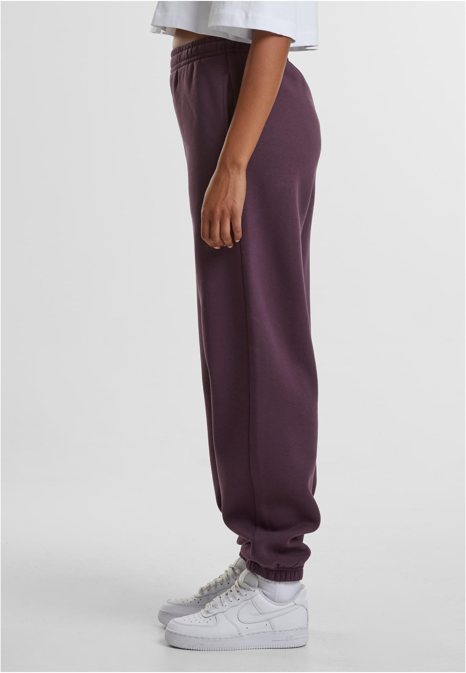 Ladies Fluffy Sweatpants | plumpurple