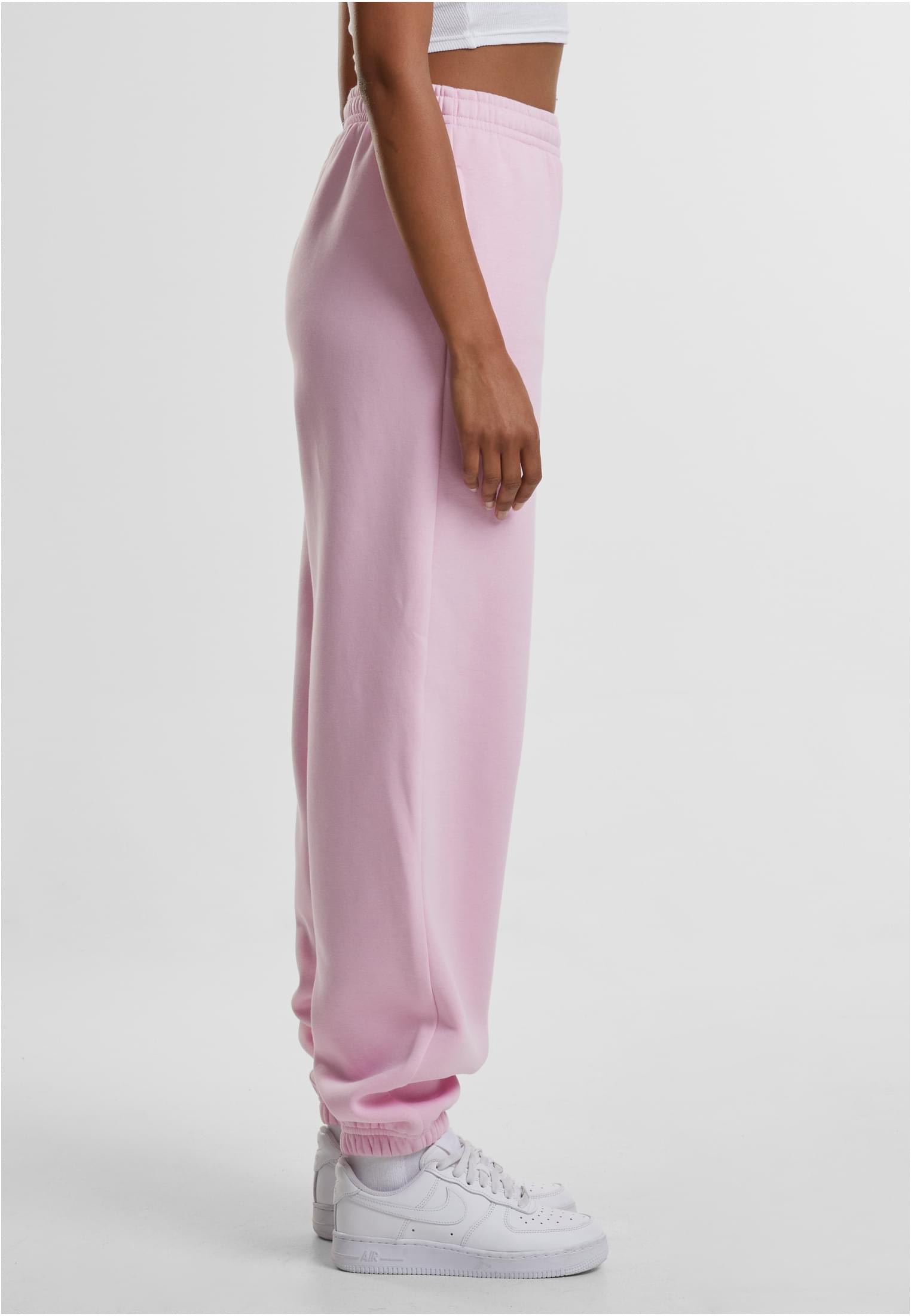 Ladies Fluffy Sweatpants | softpink