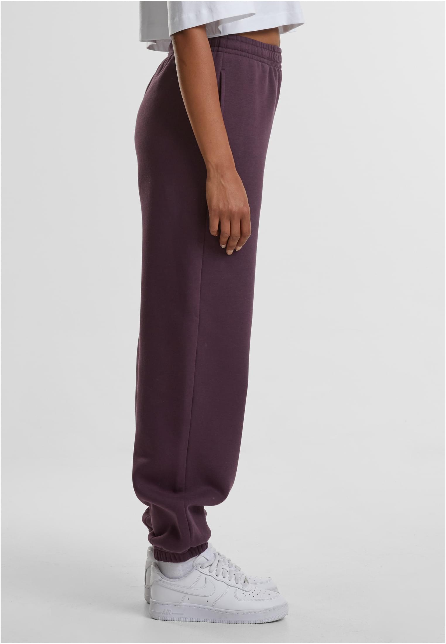 Ladies Fluffy Sweatpants | plumpurple