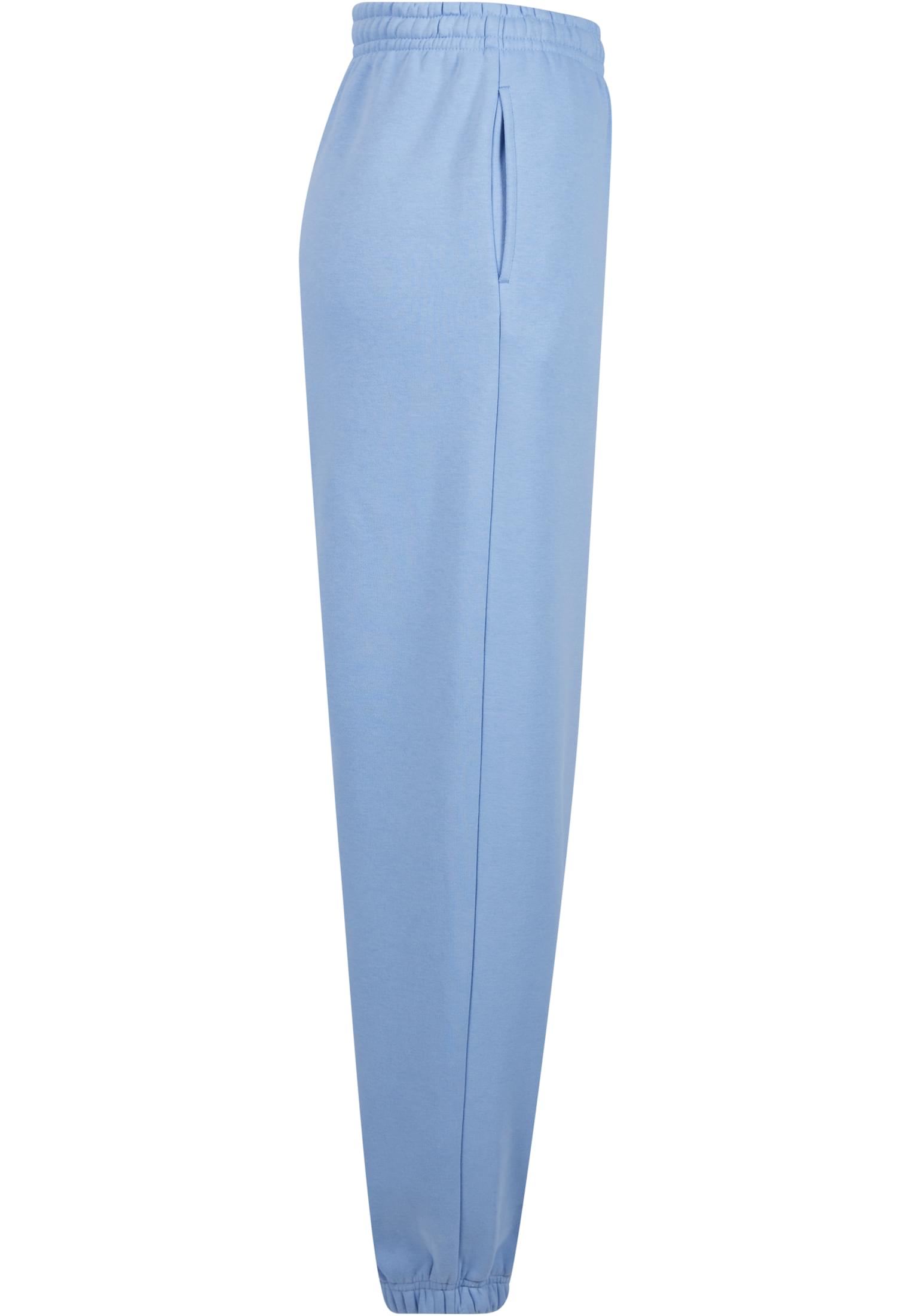 Ladies Fluffy Sweatpants | powderblue