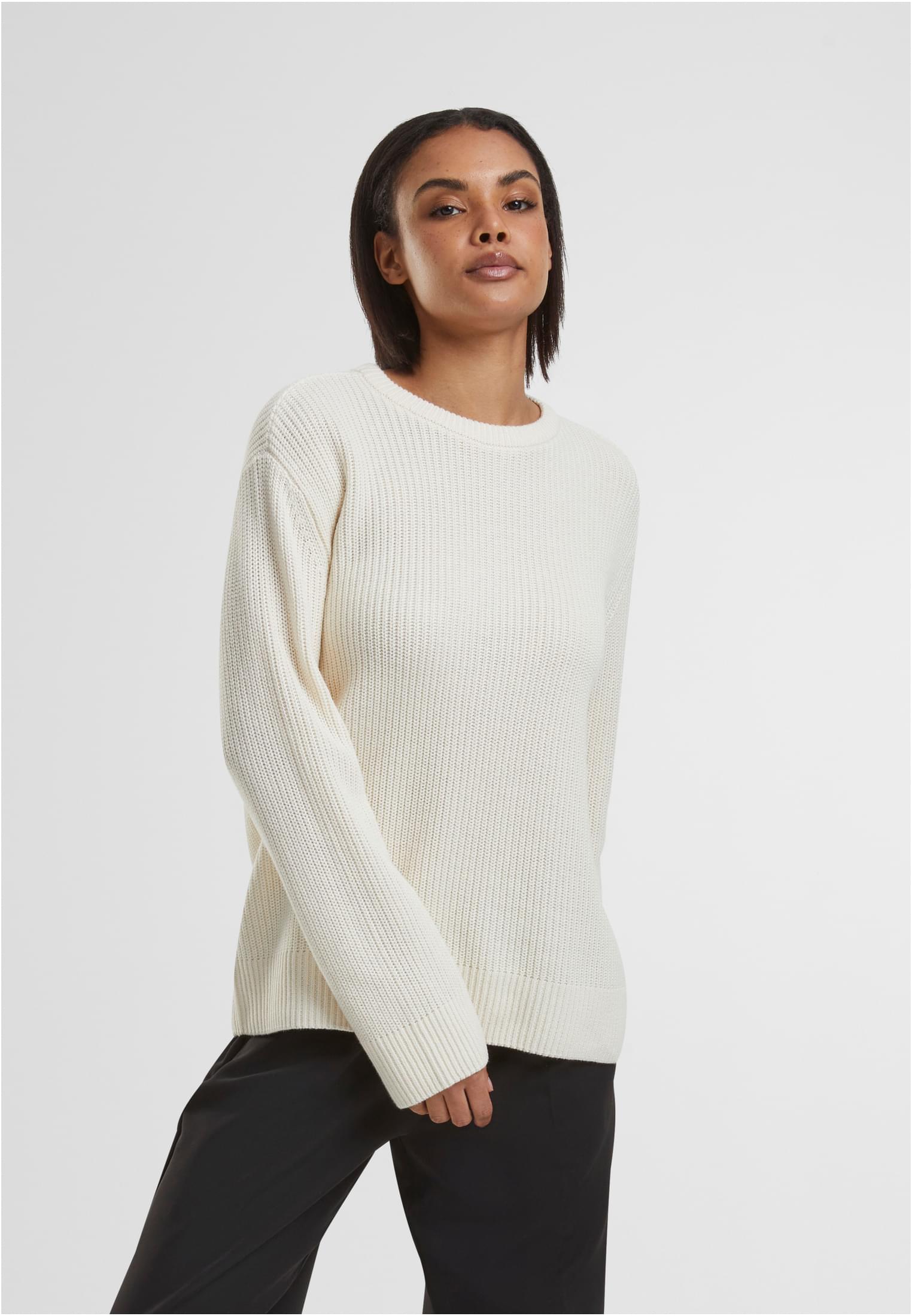 Ladies Rib Knit Sweater | whitesand