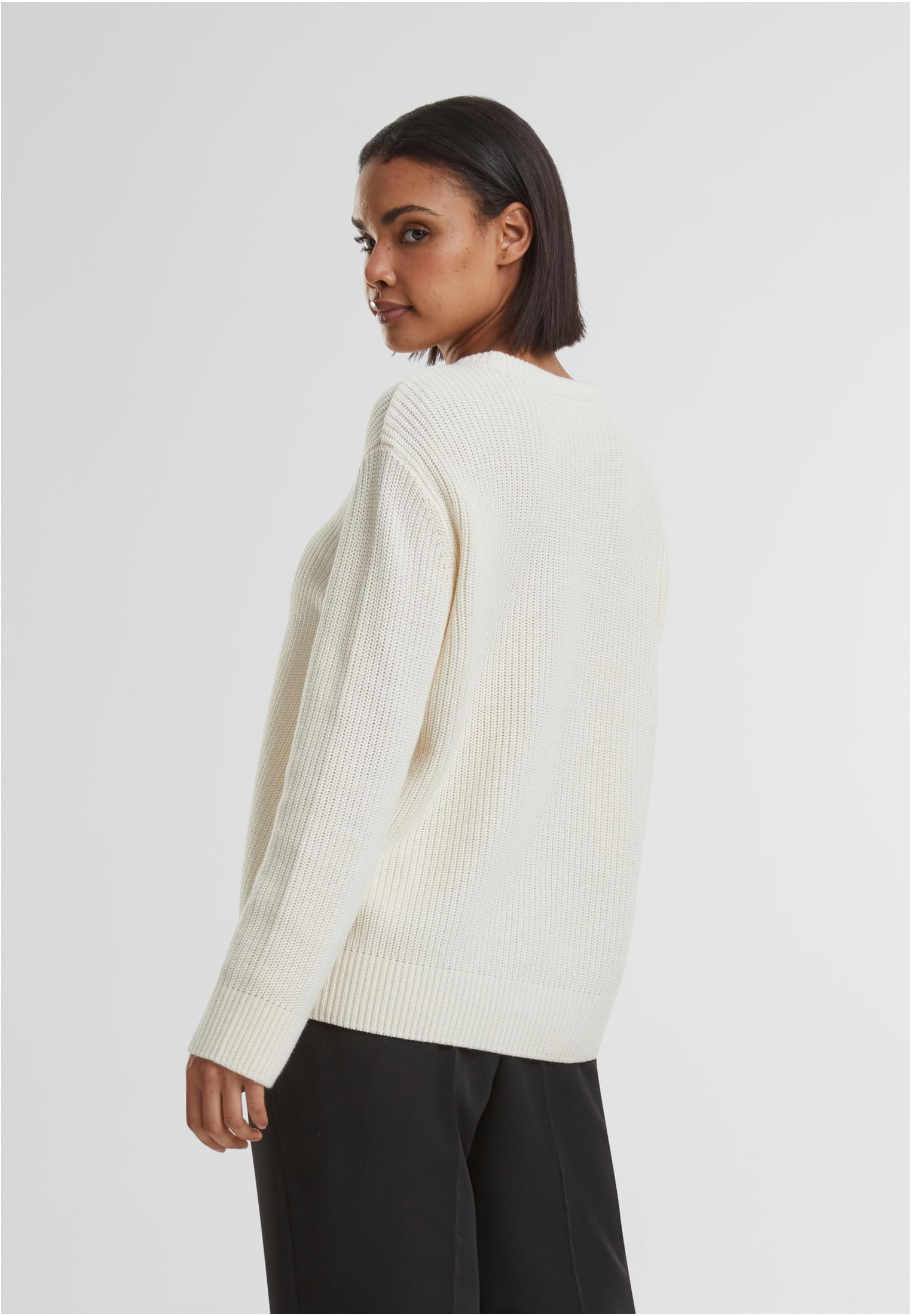 Ladies Rib Knit Sweater | whitesand