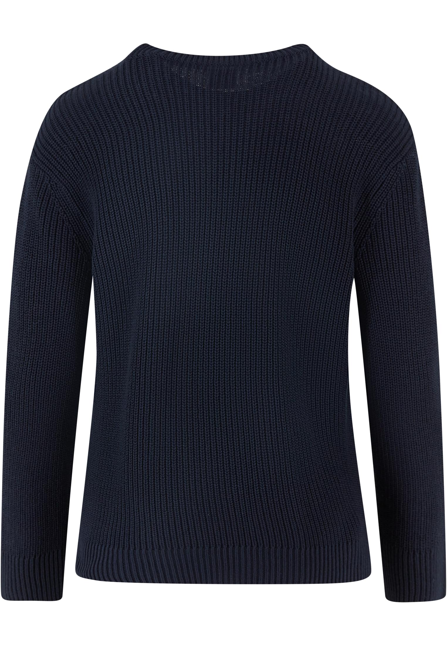 Ladies Rib Knit Sweater | navy