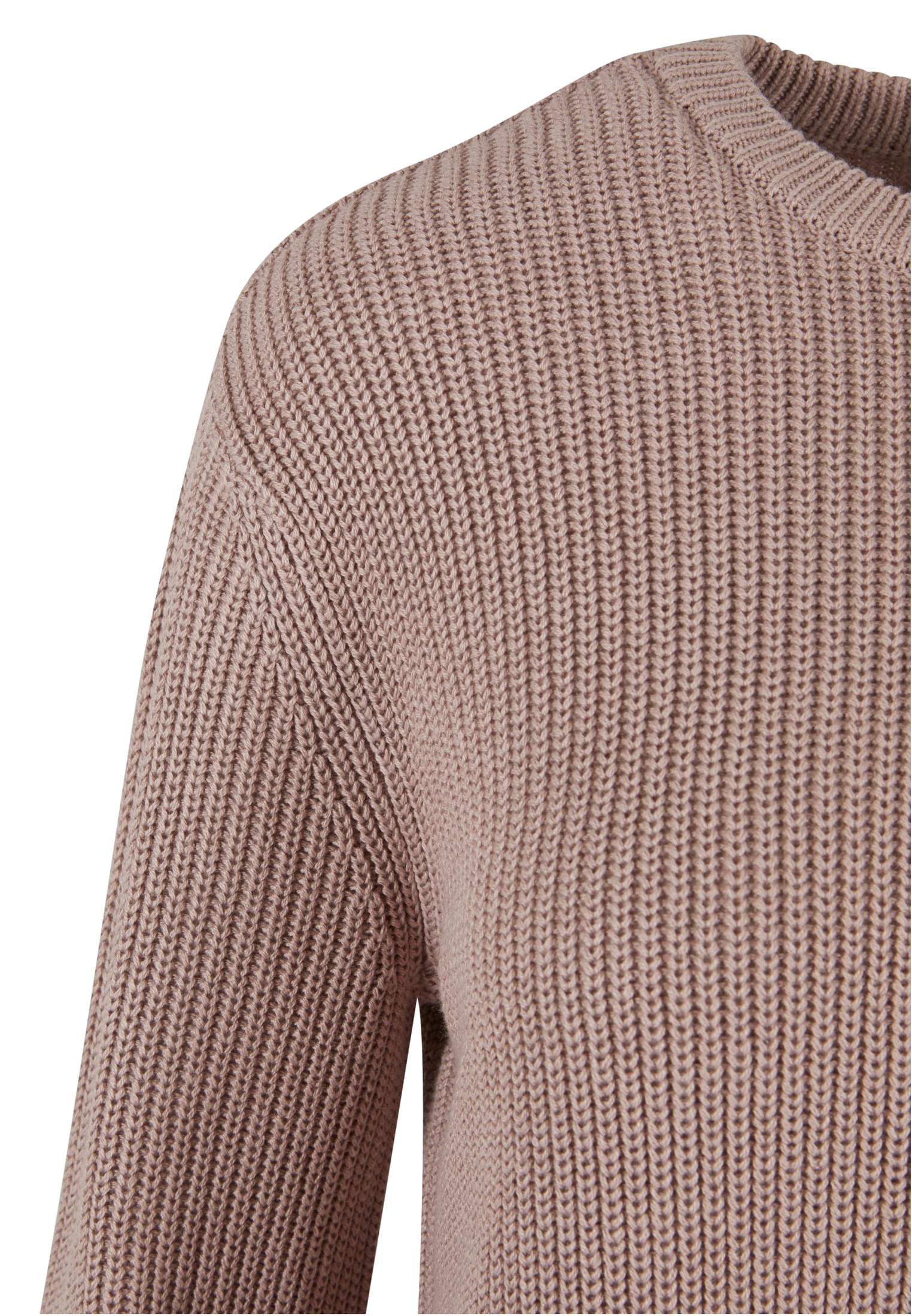 Ladies Rib Knit Sweater | duskrose