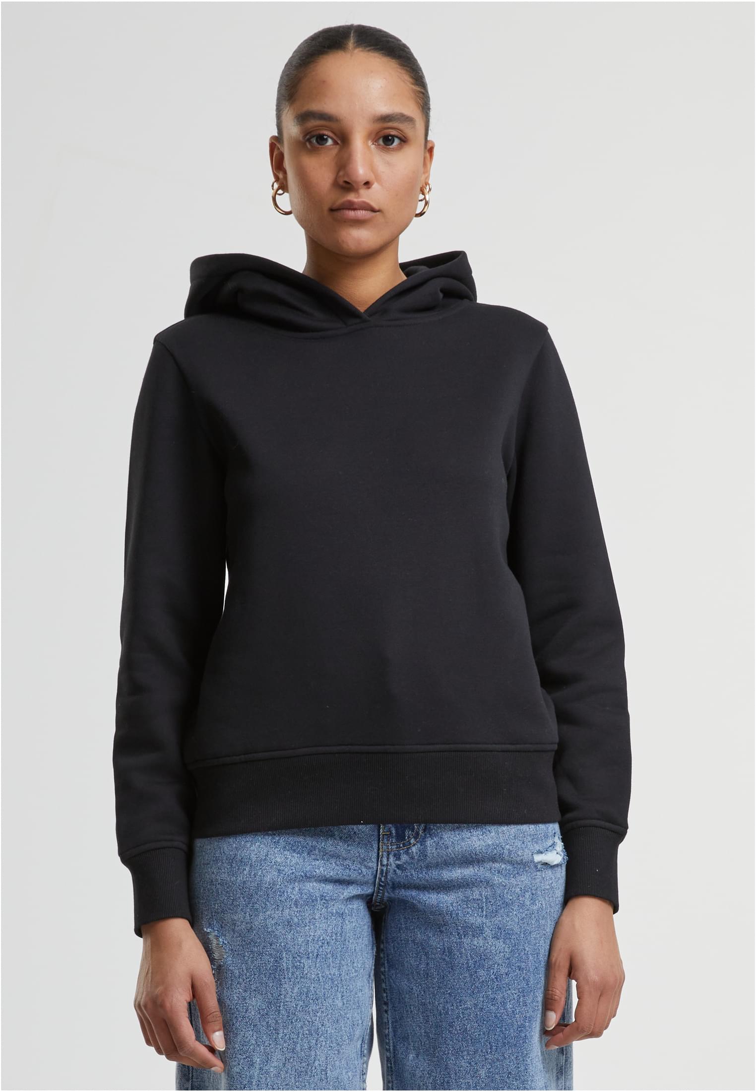 Ladies Regular Hoodie | black