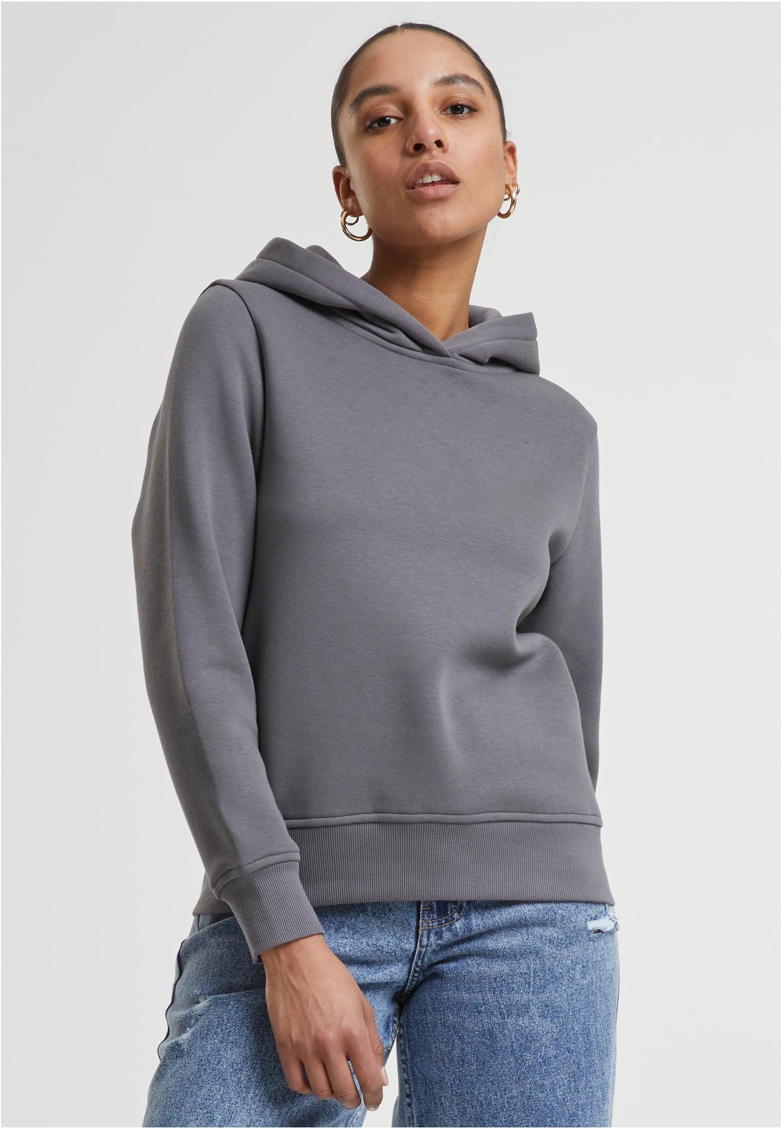 Ladies Regular Hoodie | cloudgrey