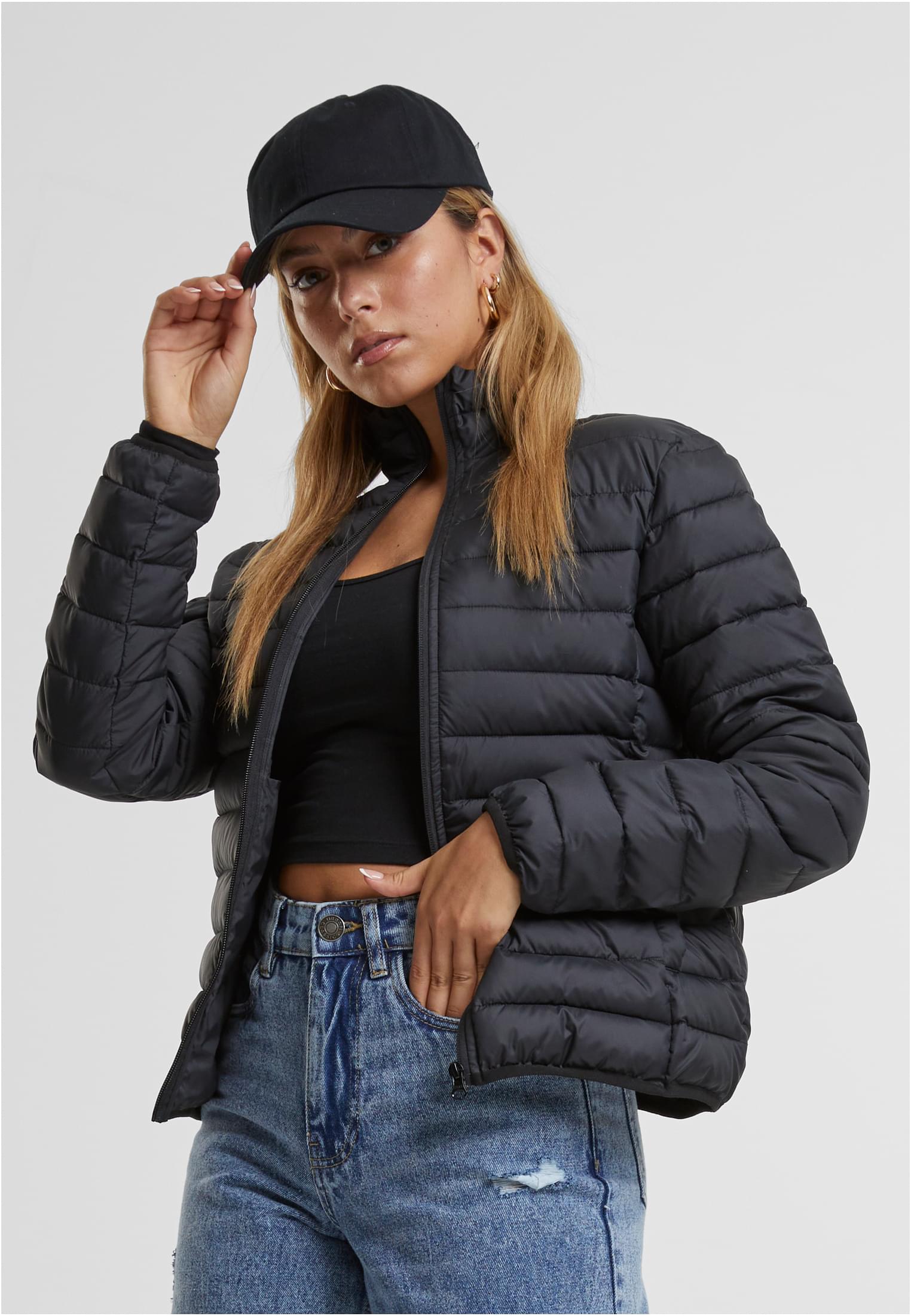 Ladies Ultra Light Puffer Jacket | black