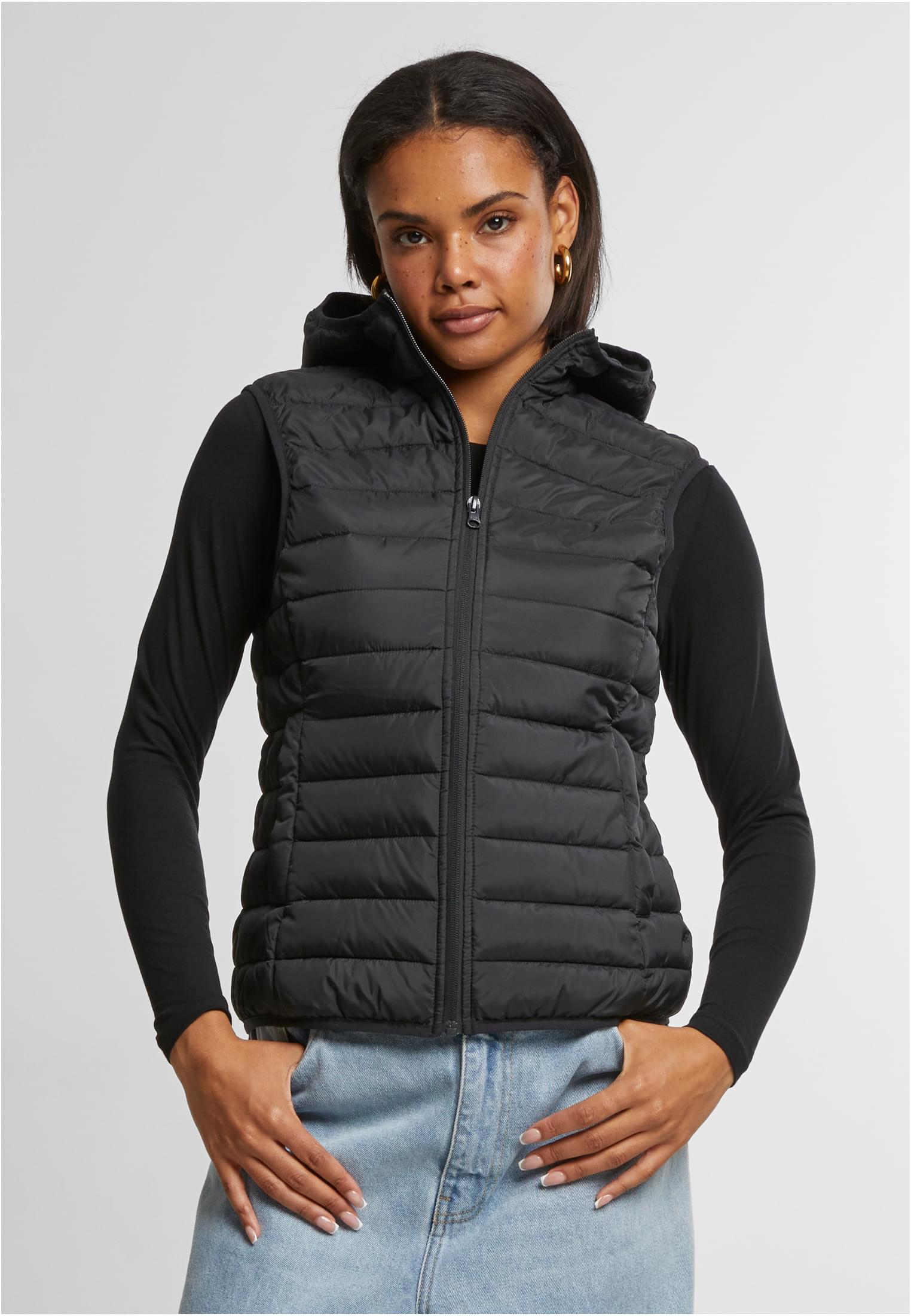 Ladies Ultra Light Puffer Vest | black