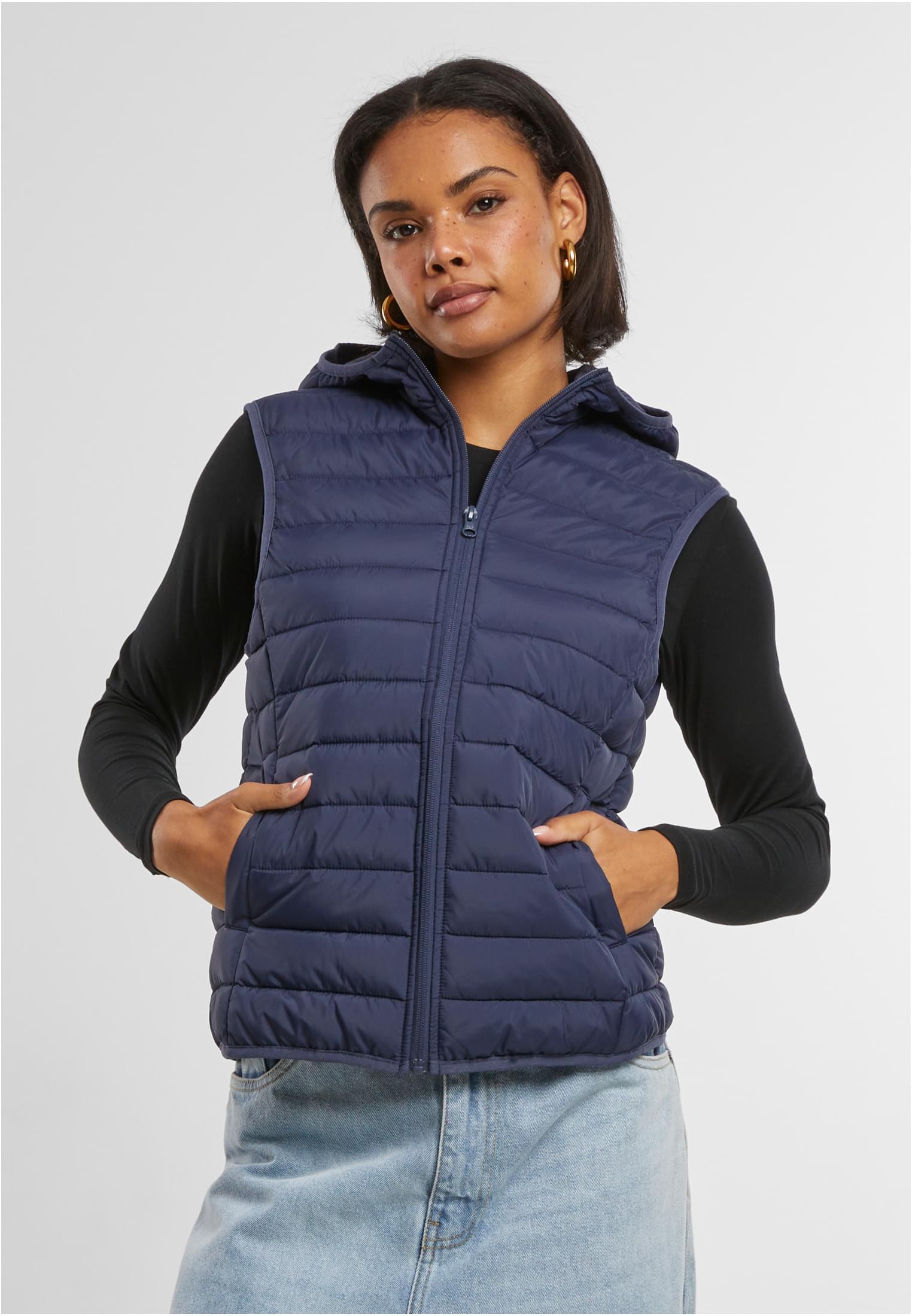 Ladies Ultra Light Puffer Vest | navy