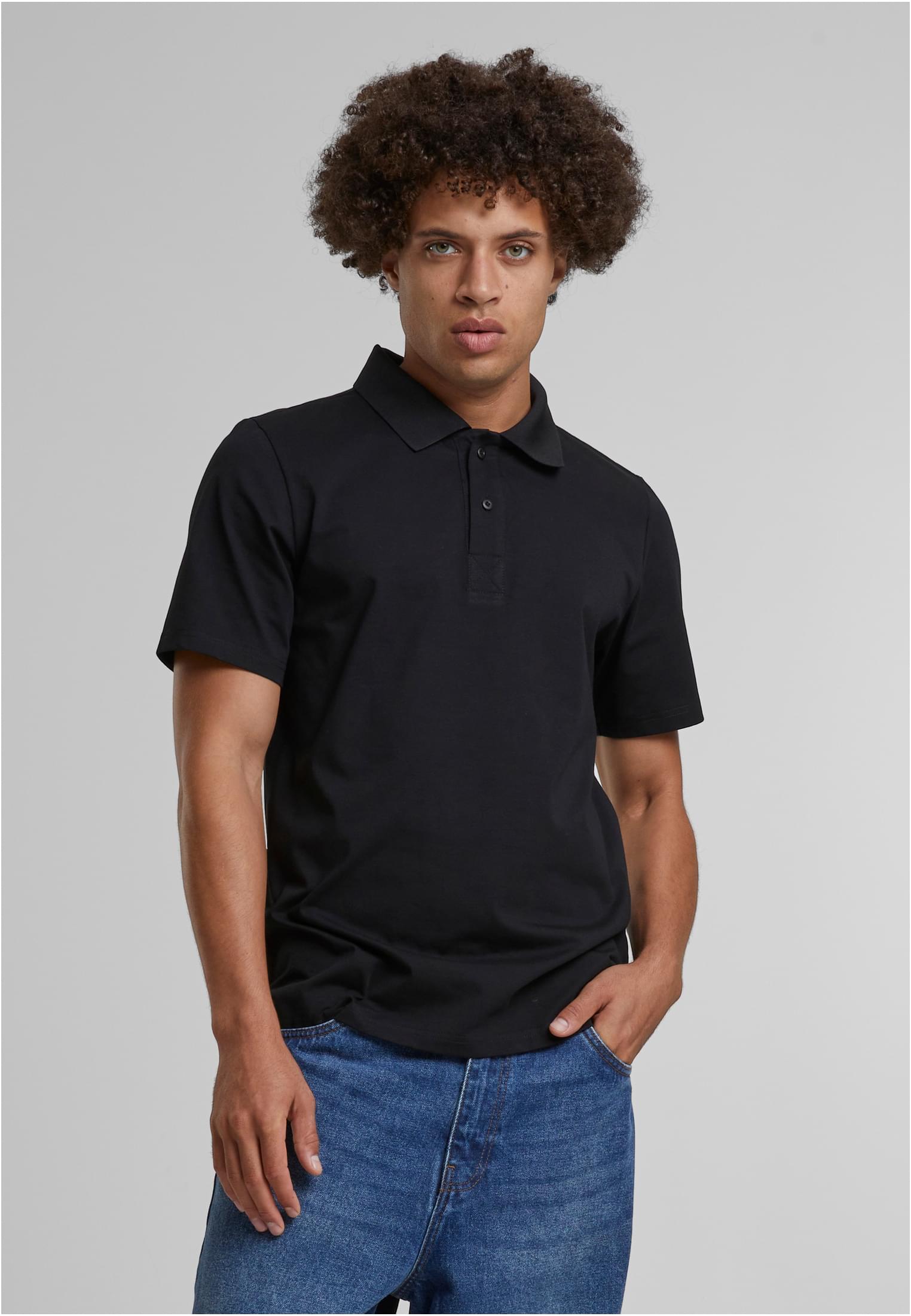 Sorona Polo Tee | black