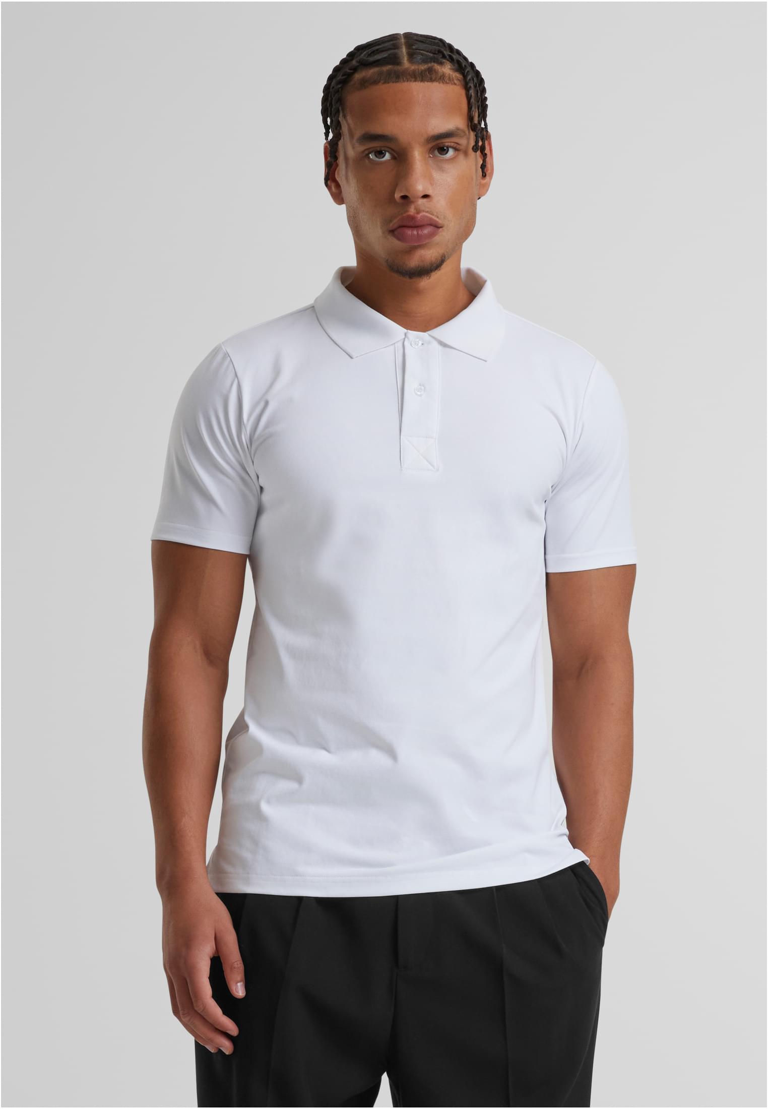 Sorona Polo Tee | white