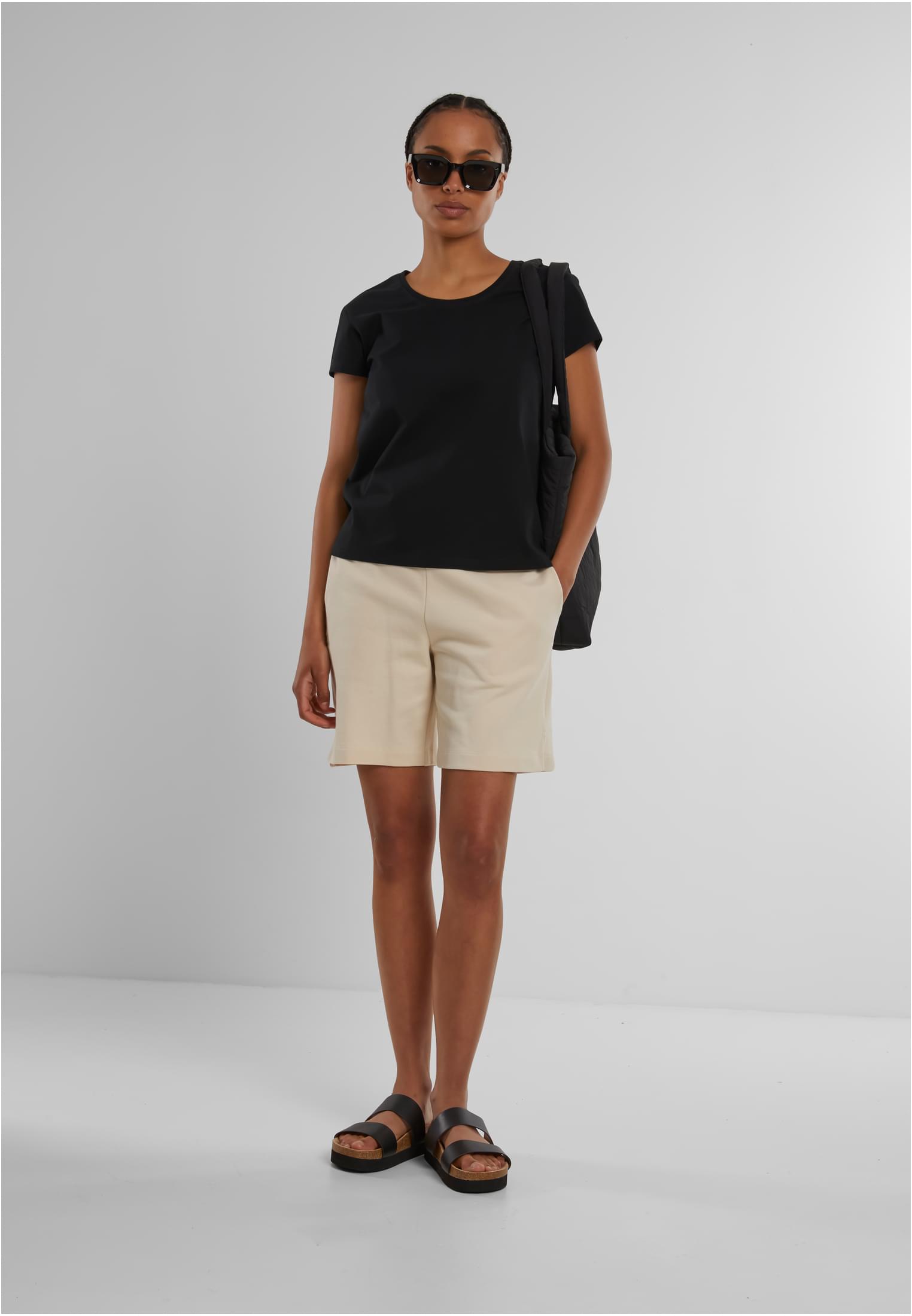 Ladies Sorona Regular Tee | black