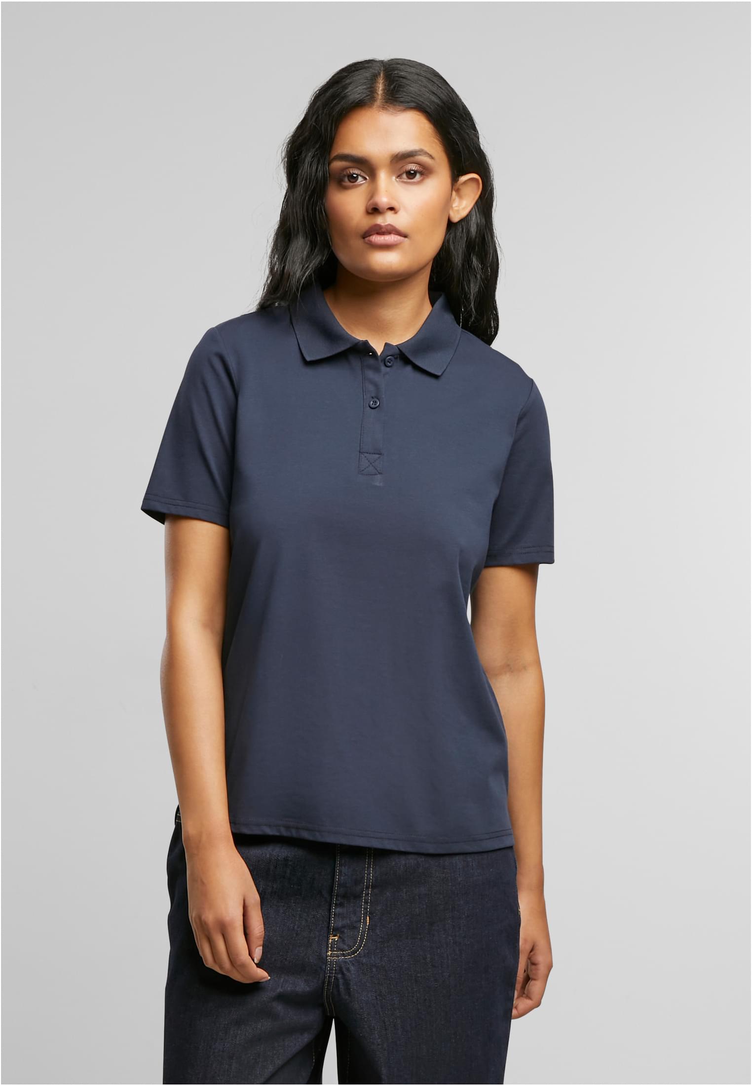 Ladies Sorona Polo Tee | navy