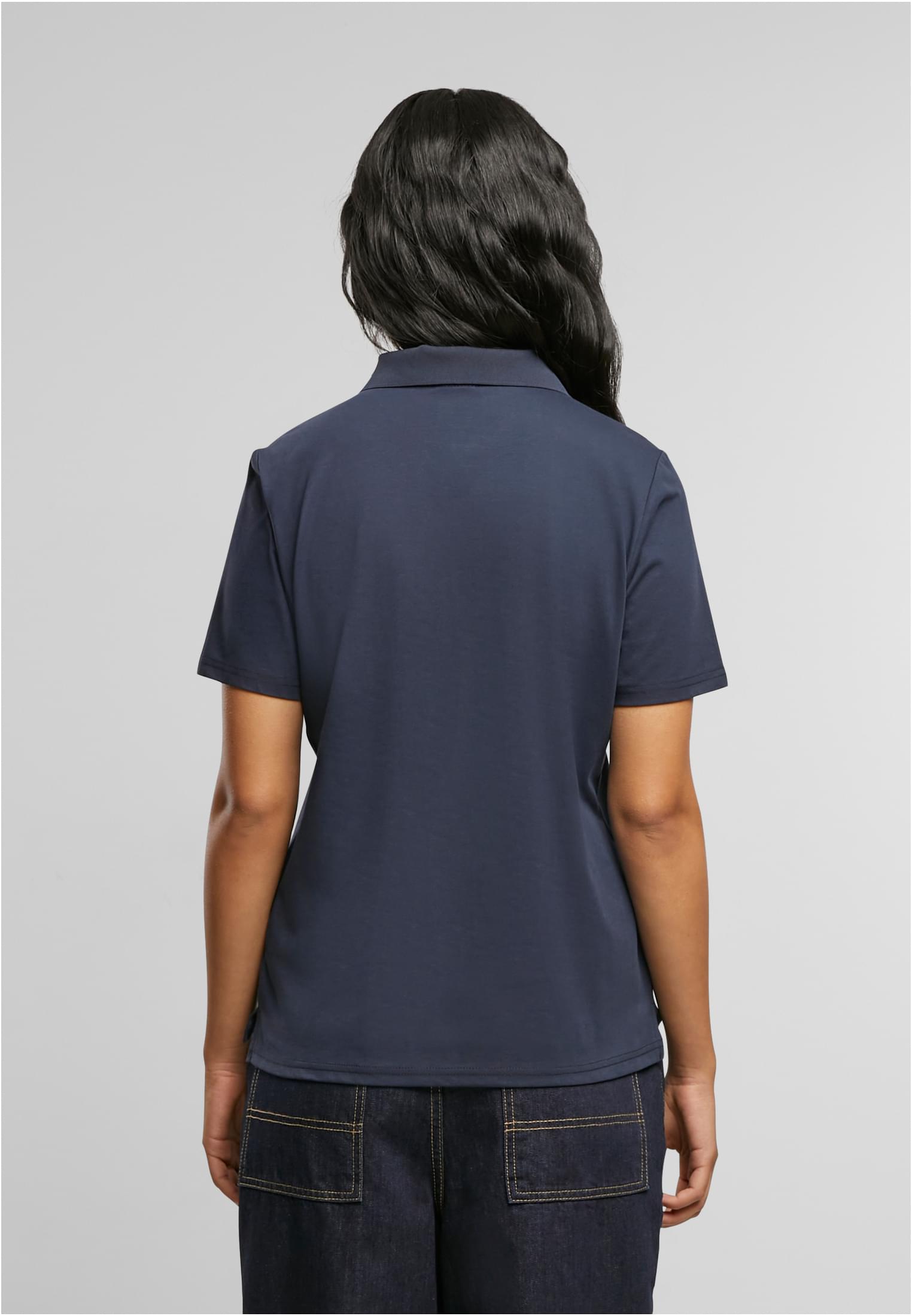 Ladies Sorona Polo Tee | navy