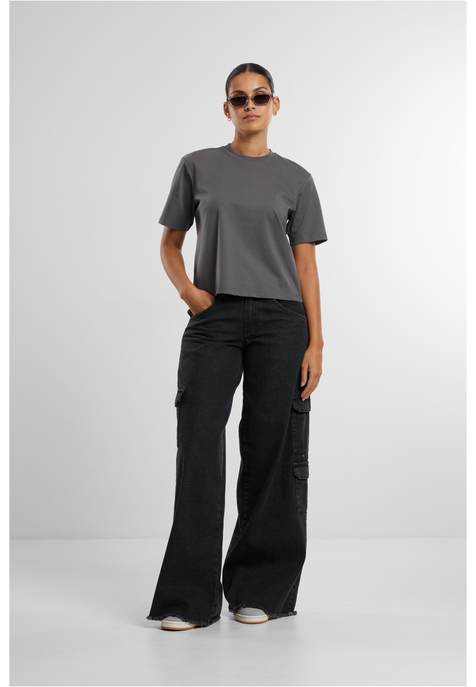 Ladies Sorona Loose Fit Tee | magnet