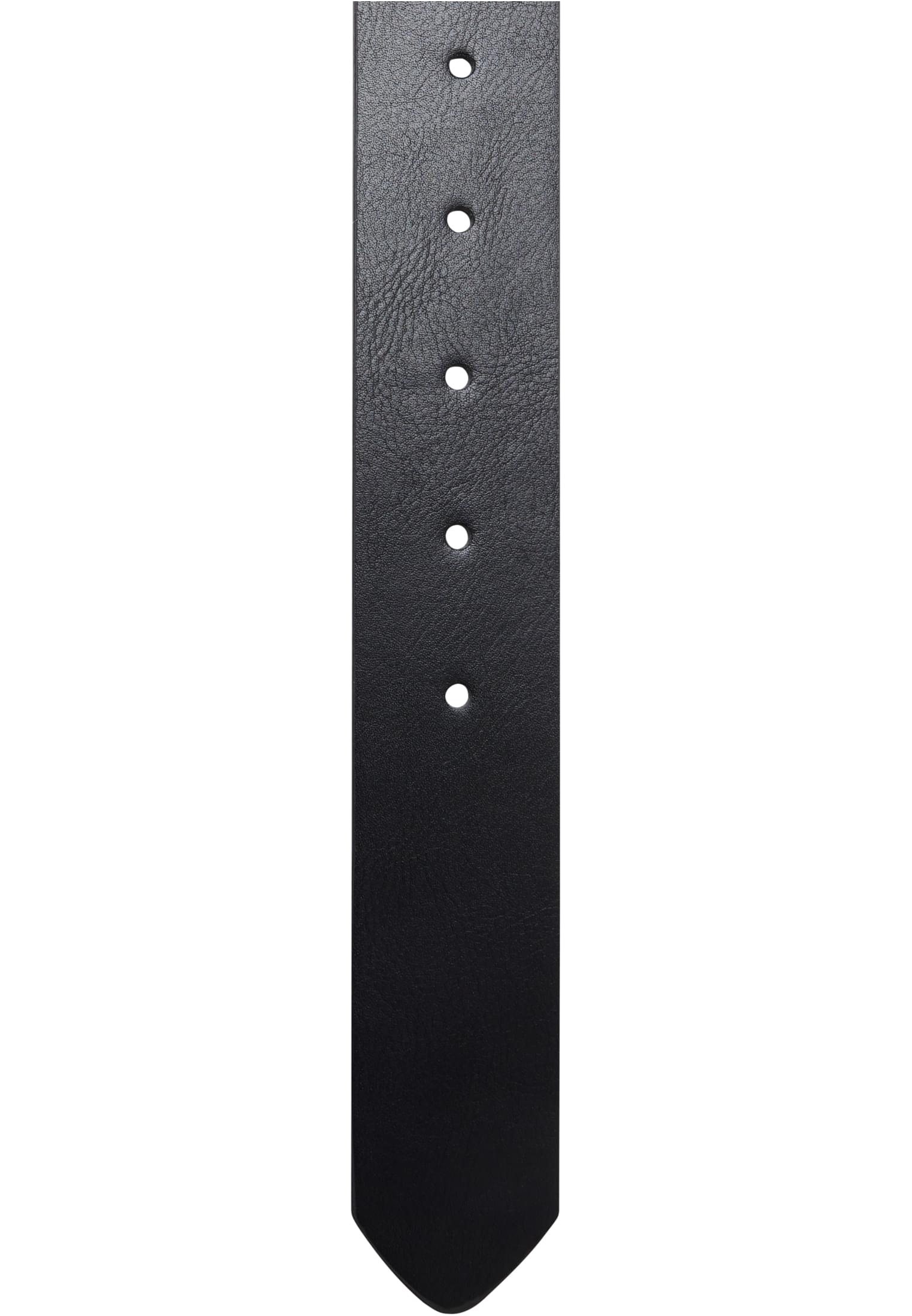 Easy Synthetic Leather Belt | black/silver